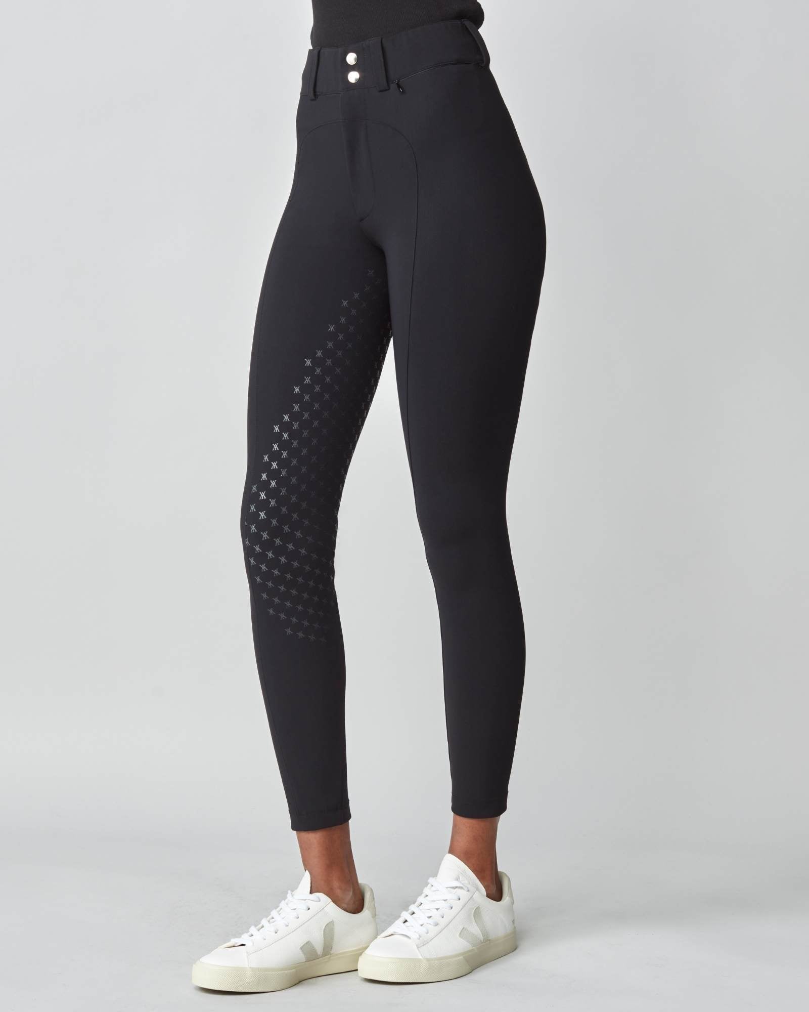 Yagya High - Rise Compression Breeches Black - Yagya - Equiluxe Tack