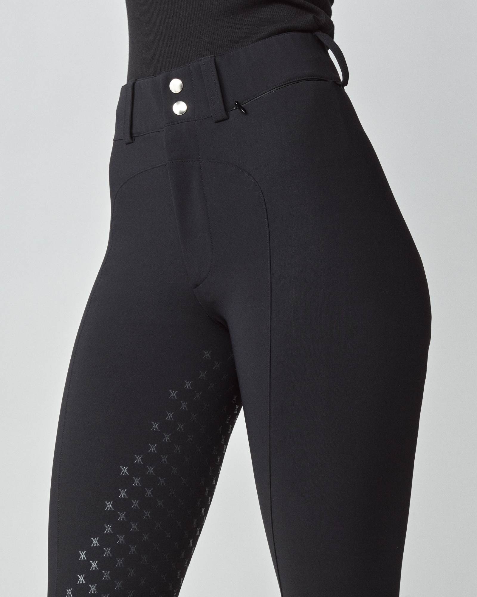 Yagya High - Rise Compression Breeches Black - Yagya - Equiluxe Tack