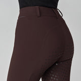 Yagya High - Rise Compression Breeches - Dark Brown - Yagya - Equiluxe Tack