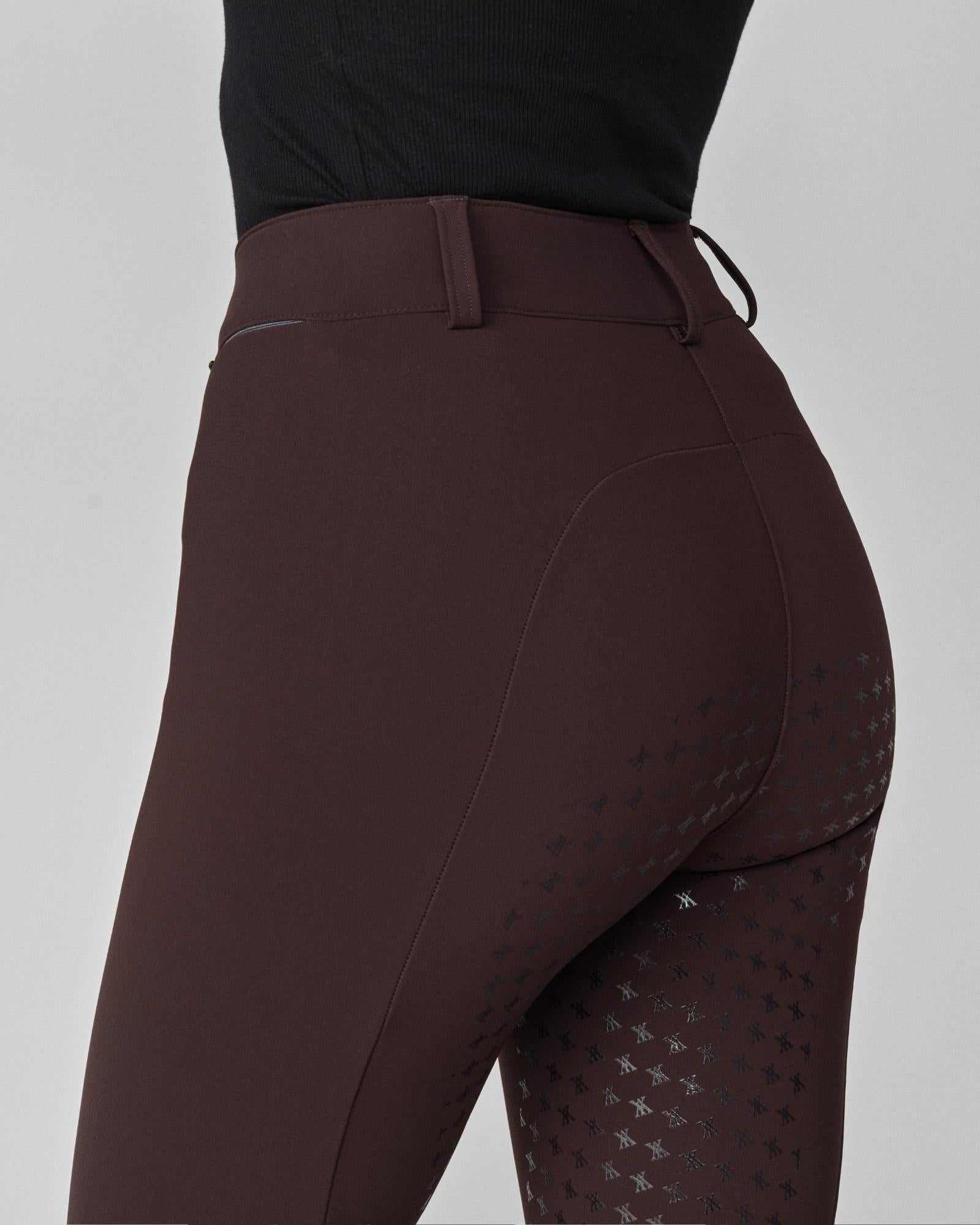 Yagya High - Rise Compression Breeches - Dark Brown - Yagya - Equiluxe Tack