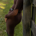 Yagya High - Rise Compression Breeches - Dark Brown - Yagya - Equiluxe Tack