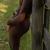 Yagya High - Rise Compression Breeches - Dark Brown - Yagya - Equiluxe Tack