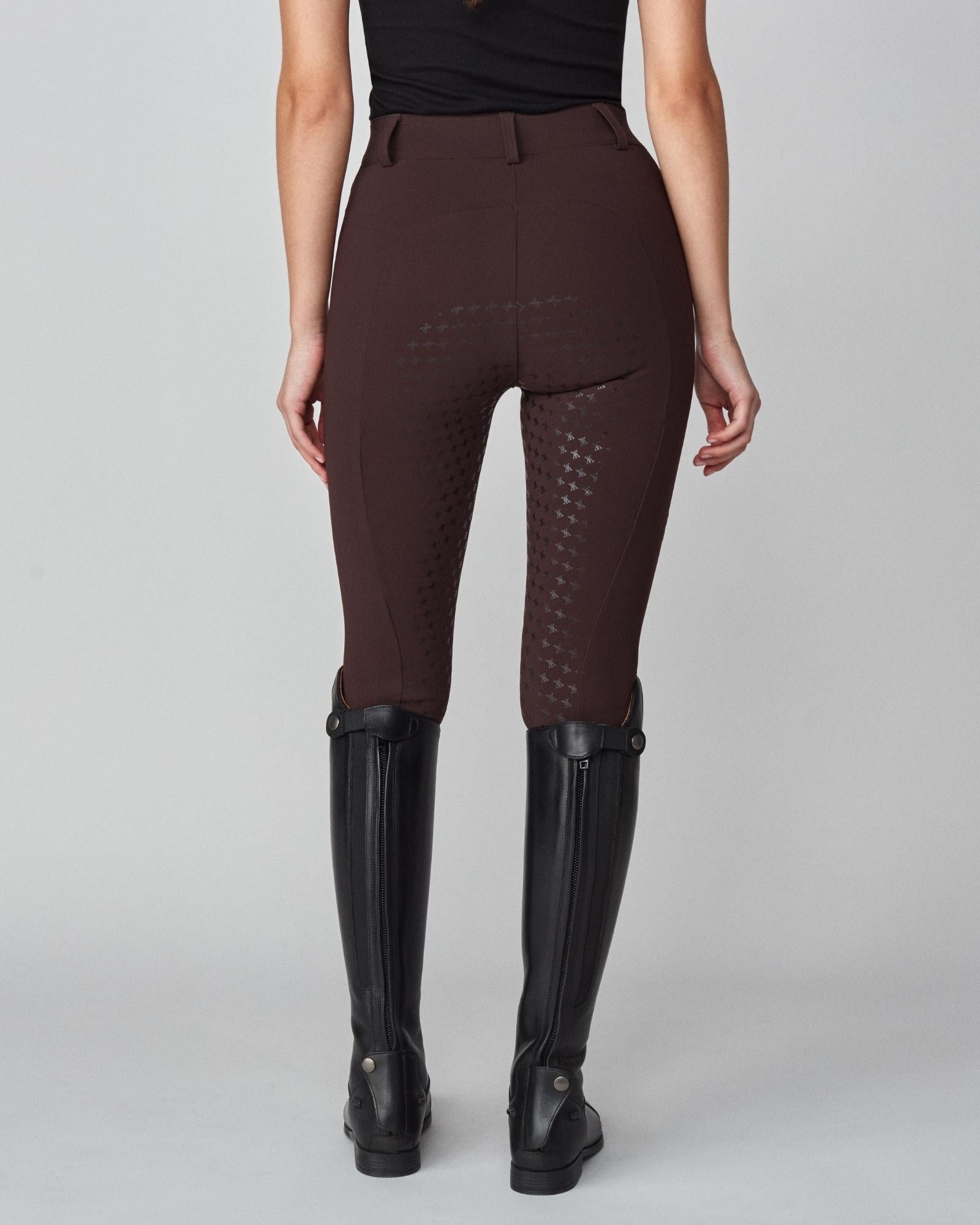 Yagya High - Rise Compression Breeches - Dark Brown - Yagya - Equiluxe Tack