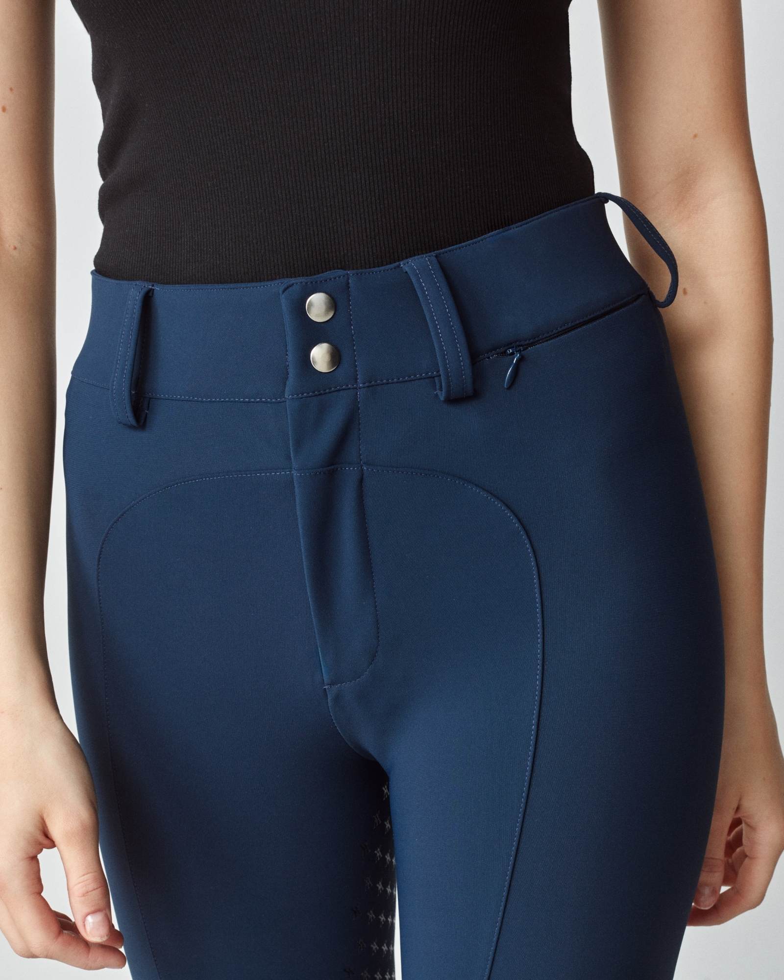 Yagya High - Rise Compression Breeches Navy - Yagya - Equiluxe Tack