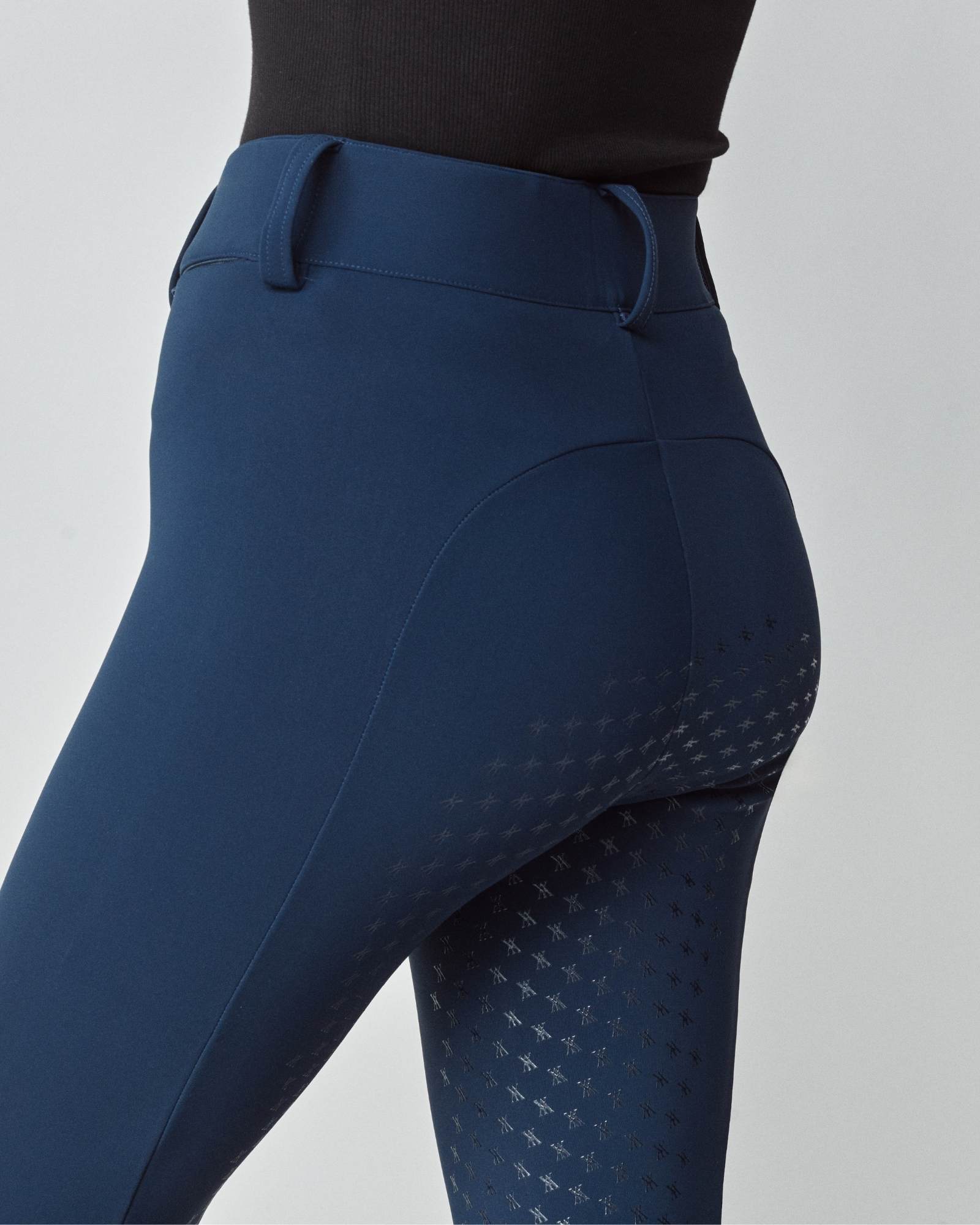 Yagya High - Rise Compression Breeches Navy - Yagya - Equiluxe Tack