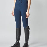 Yagya High - Rise Compression Breeches Navy - Yagya - Equiluxe Tack