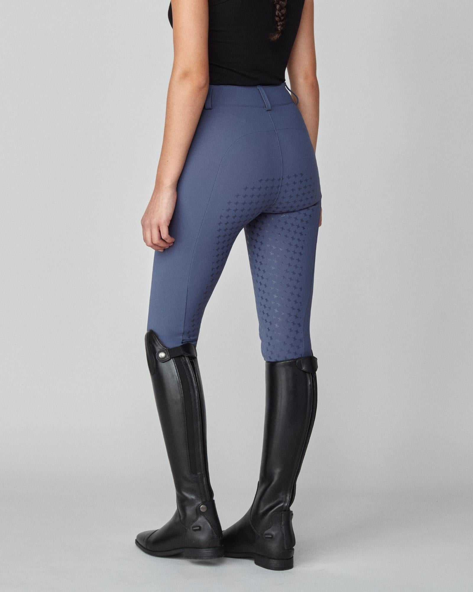 Yagya High - Rise Compression Breeches Slate Blue - Yagya - Equiluxe Tack