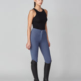 Yagya High - Rise Compression Breeches Slate Blue - Yagya - Equiluxe Tack