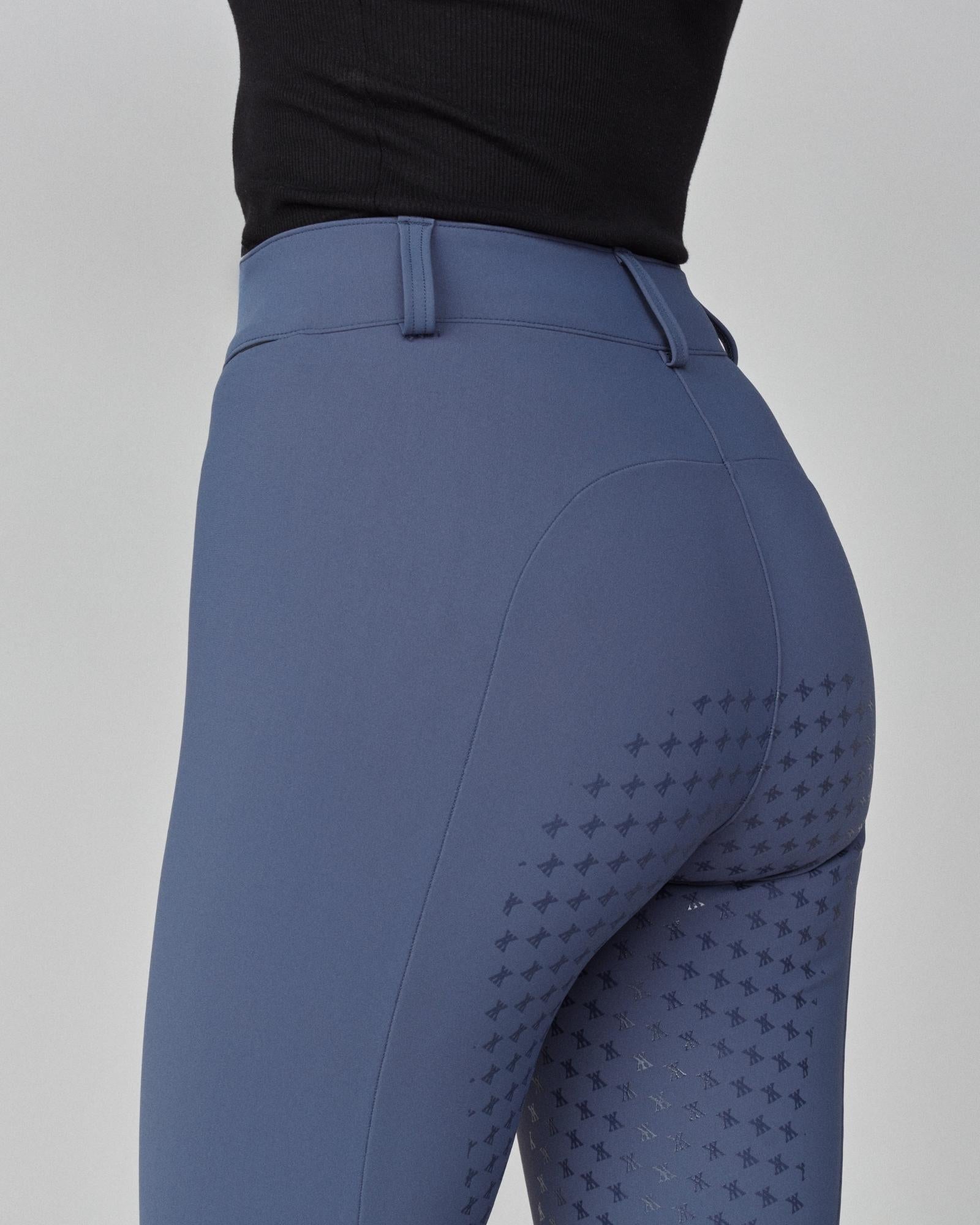 Yagya High - Rise Compression Breeches Slate Blue - Yagya - Equiluxe Tack