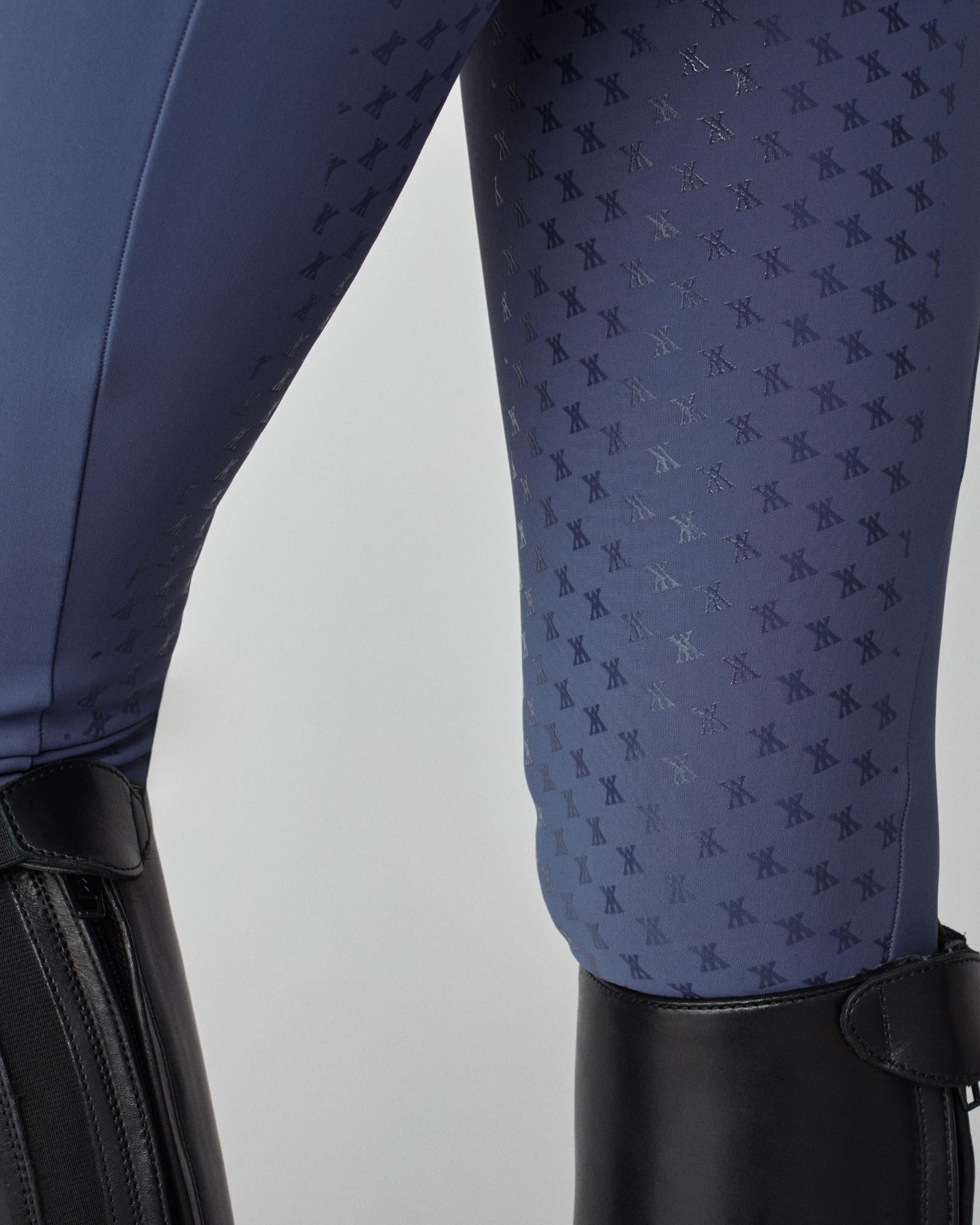 Yagya High - Rise Compression Breeches Slate Blue - Yagya - Equiluxe Tack