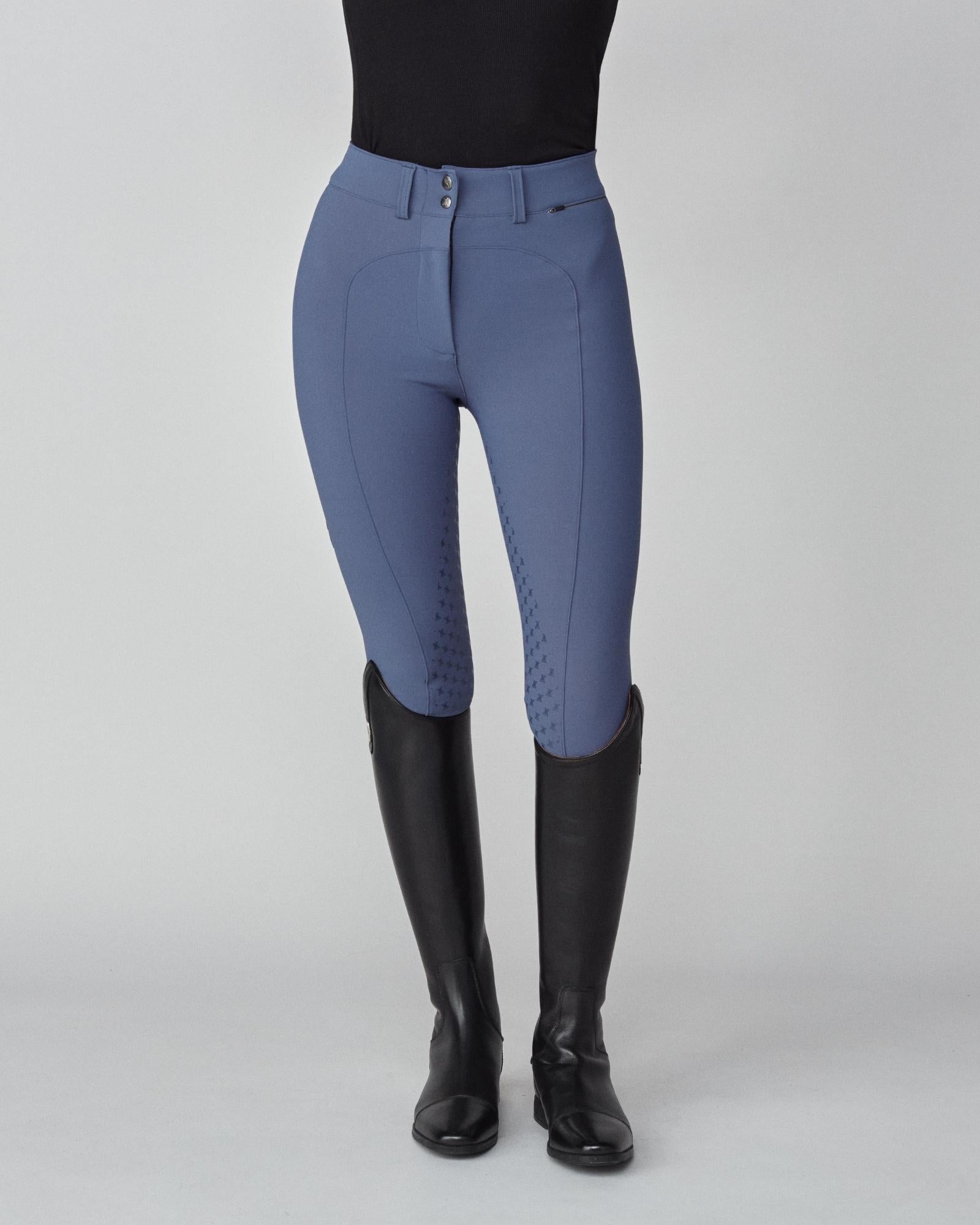 Yagya High - Rise Compression Breeches Slate Blue - Yagya - Equiluxe Tack