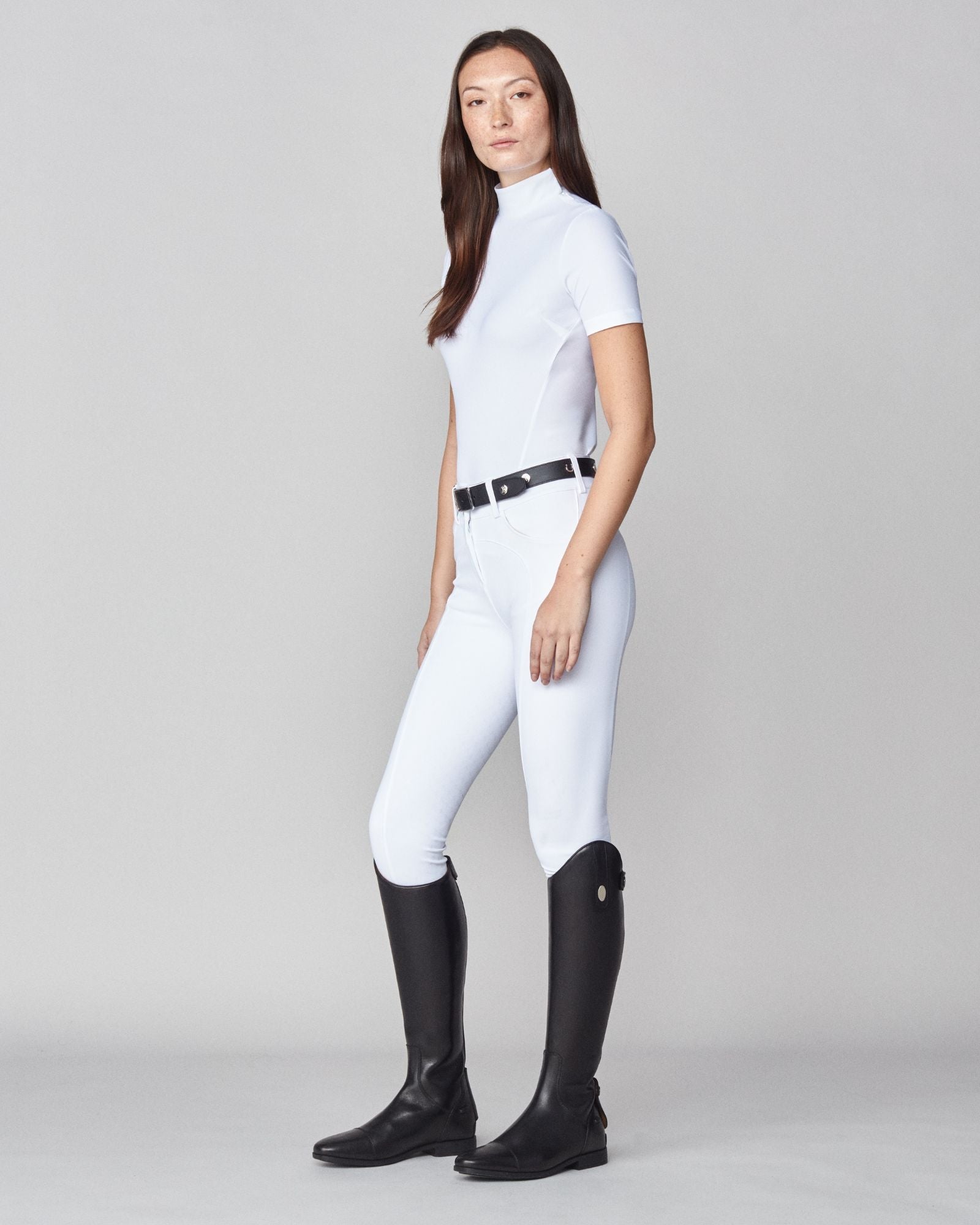 Yagya Leather Buckle Belt Black - Yagya - Equiluxe Tack