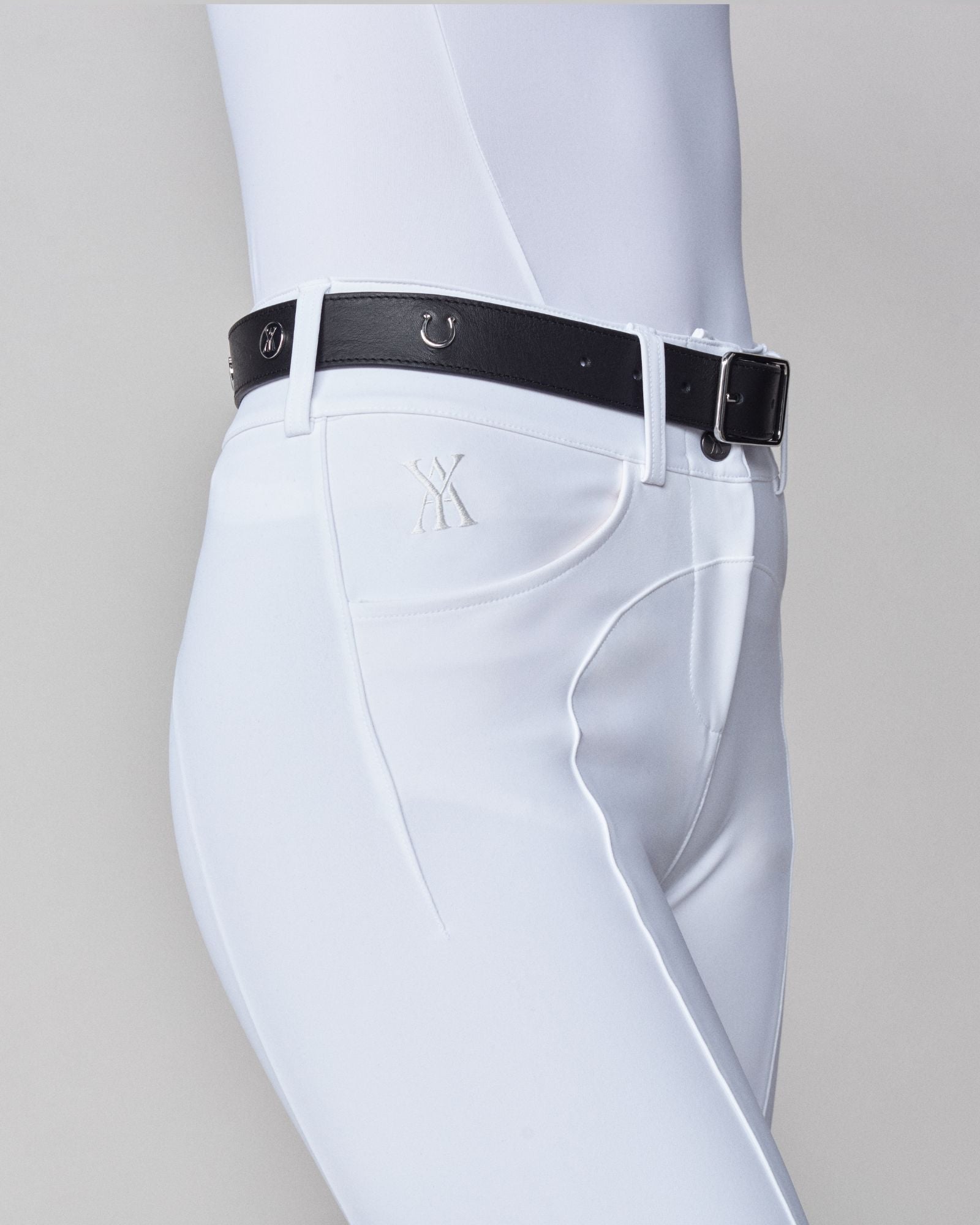 Yagya Leather Buckle Belt Black - Yagya - Equiluxe Tack