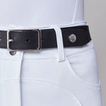 Yagya Leather Buckle Belt Black - Yagya - Equiluxe Tack