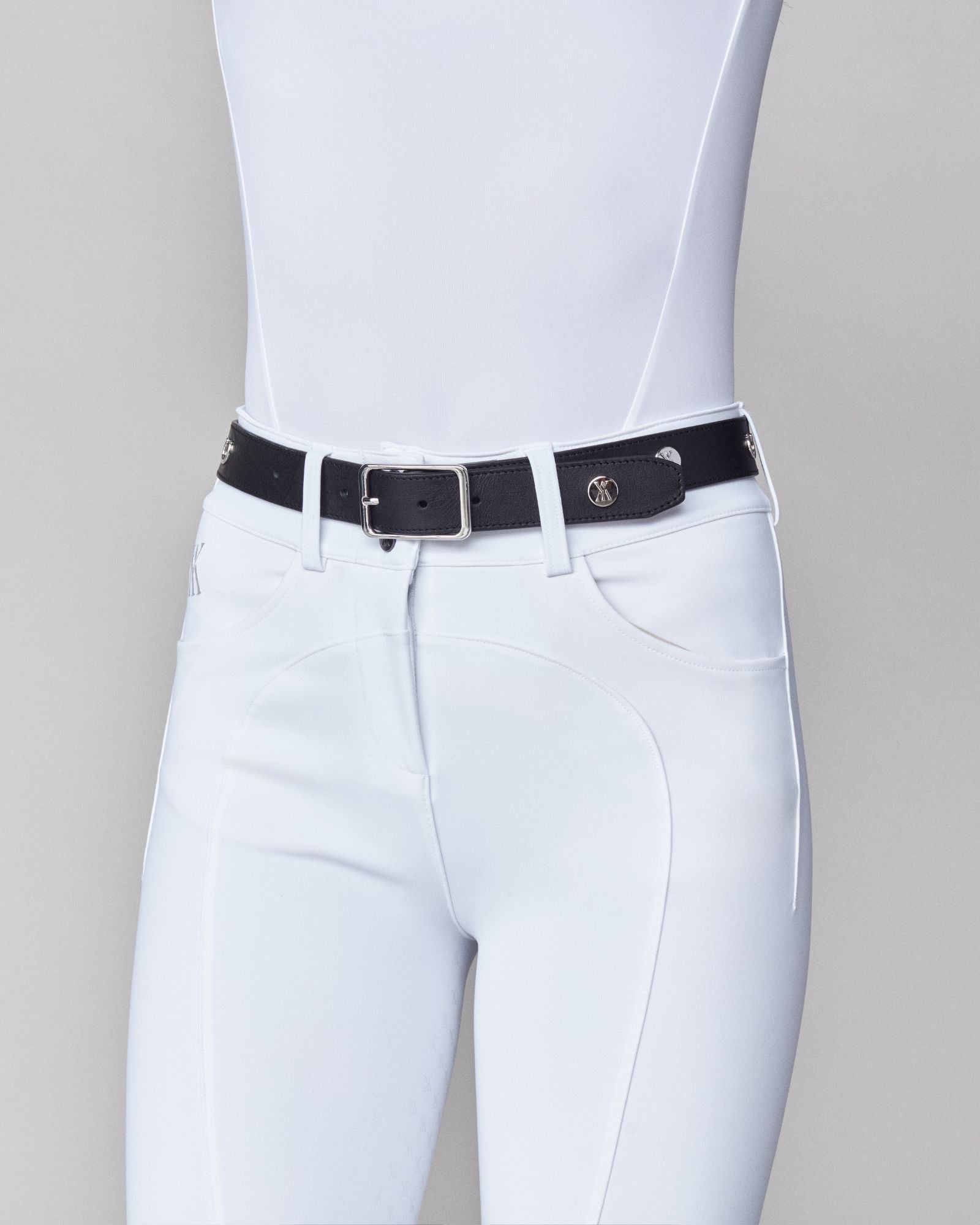 Yagya Leather Buckle Belt Black - Yagya - Equiluxe Tack