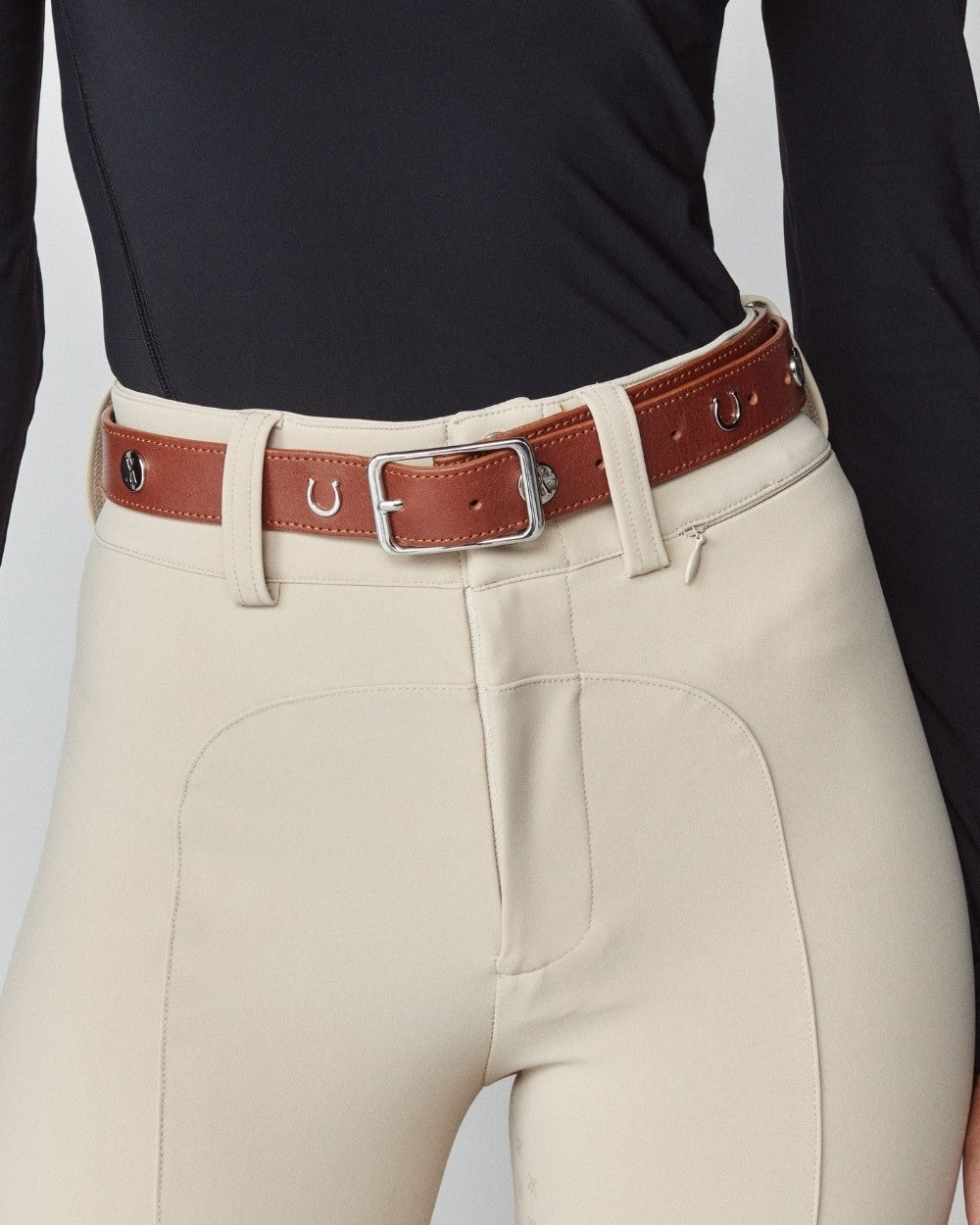 Yagya Leather Buckle Belt Brown - Yagya - Equiluxe Tack