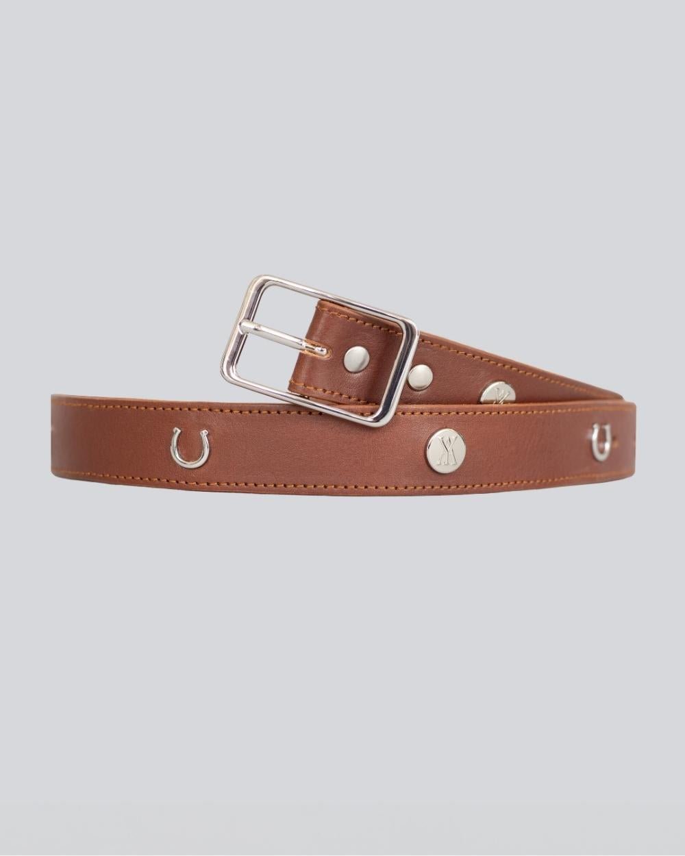 Yagya Leather Buckle Belt Brown - Yagya - Equiluxe Tack