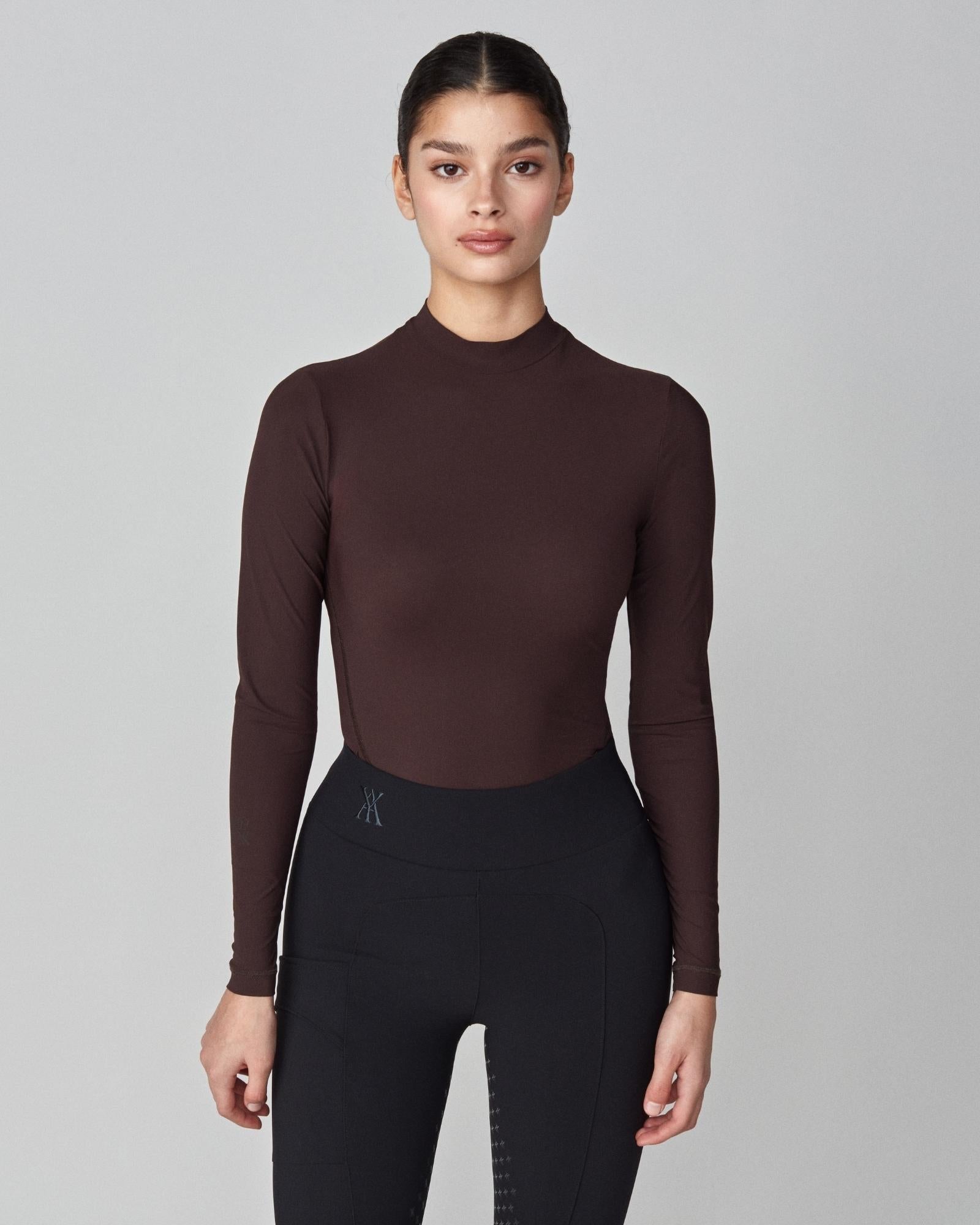 Yagya Lightweight Long Sleeve - Dark Brown - Yagya - Equiluxe Tack