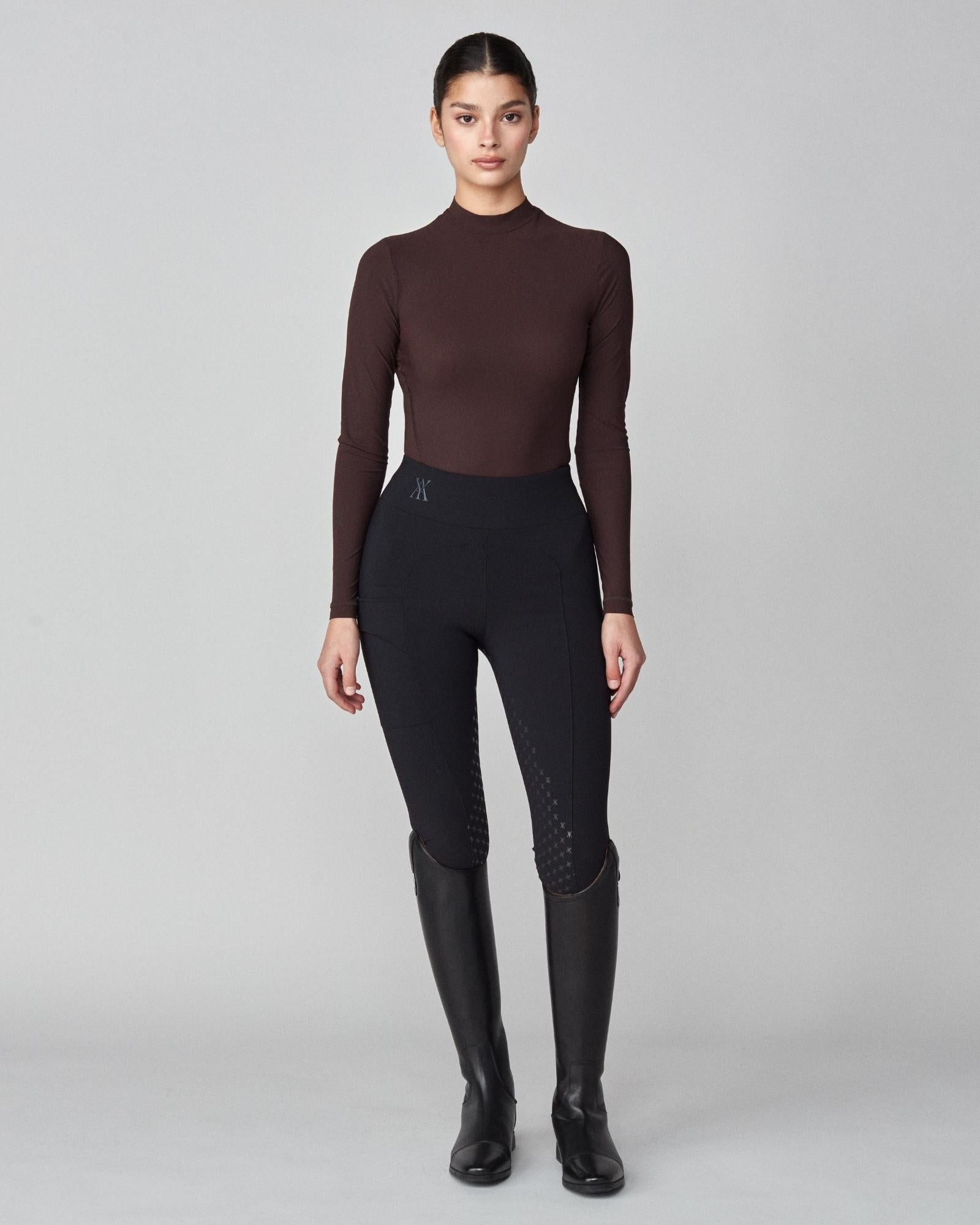 Yagya Lightweight Long Sleeve - Dark Brown - Yagya - Equiluxe Tack
