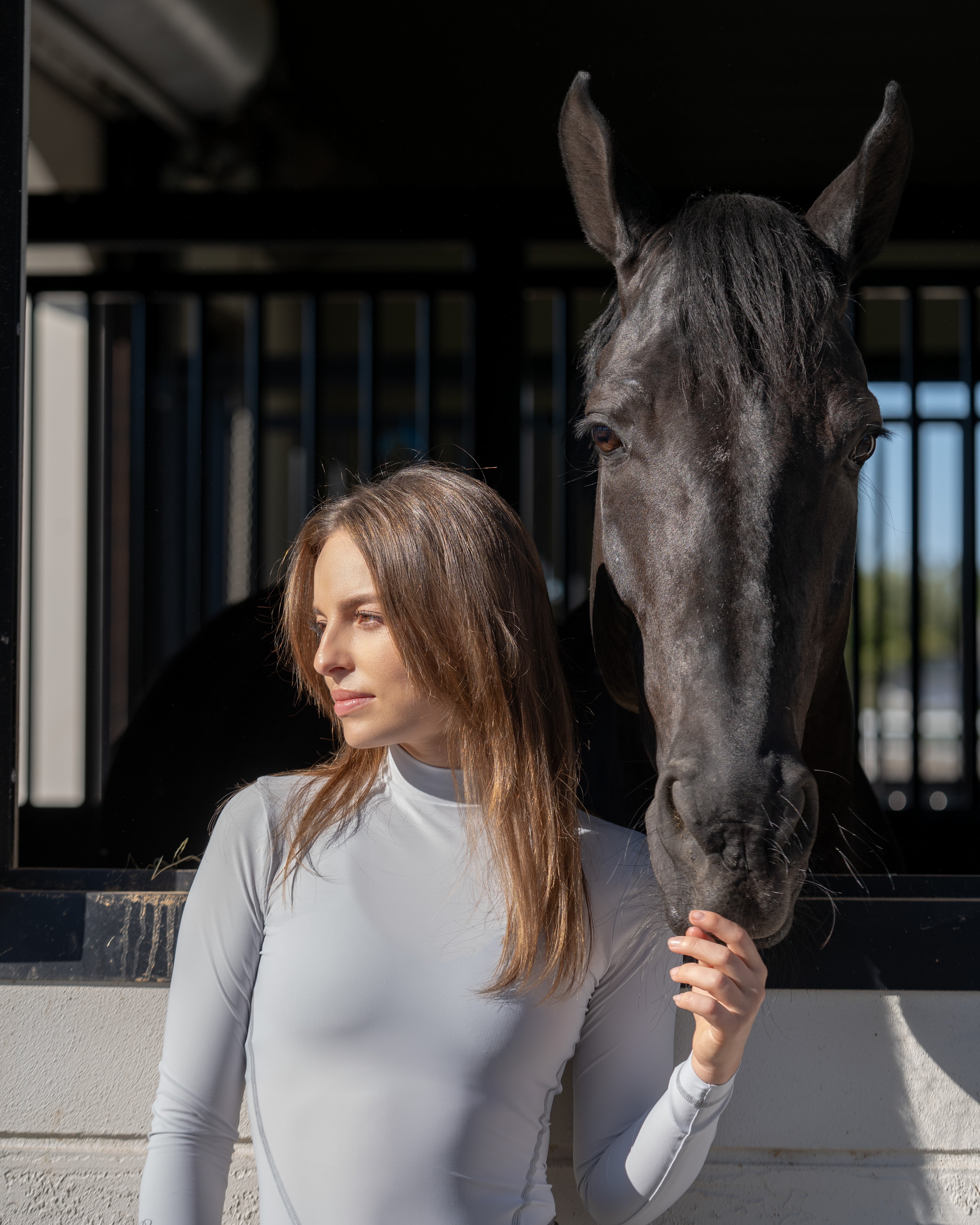 Yagya Lightweight Long Sleeve Grey - Yagya - Equiluxe Tack