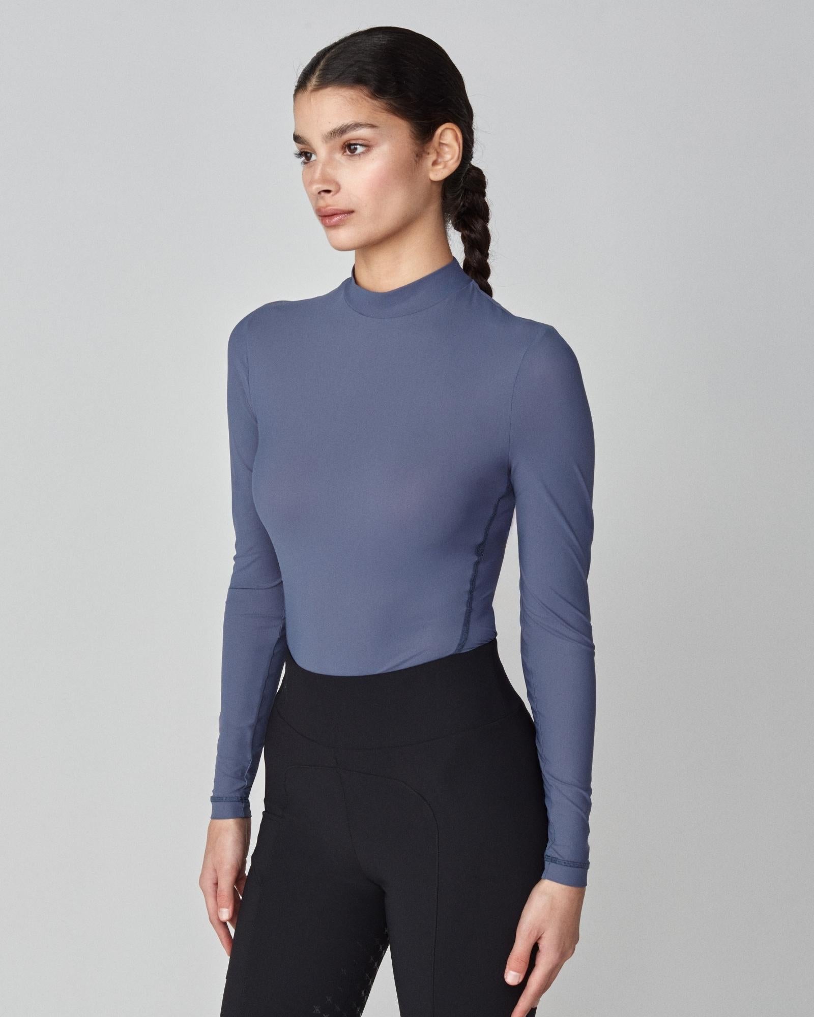 Yagya Lightweight Long Sleeve Slate Blue - Yagya - Equiluxe Tack