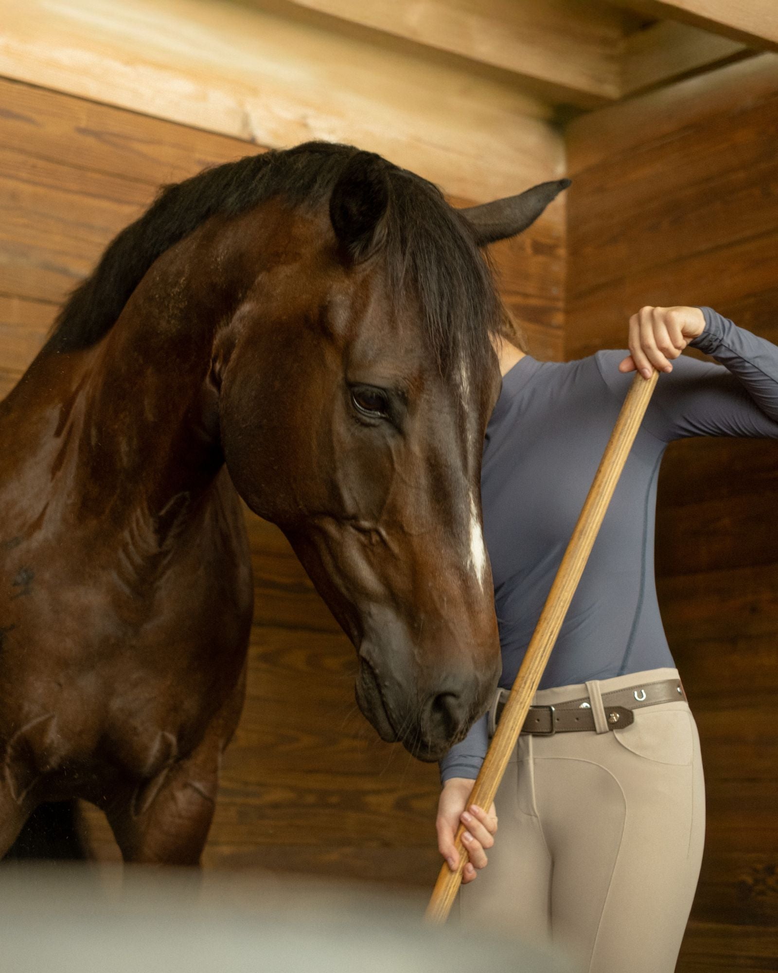Yagya Lightweight Long Sleeve Slate Blue - Yagya - Equiluxe Tack