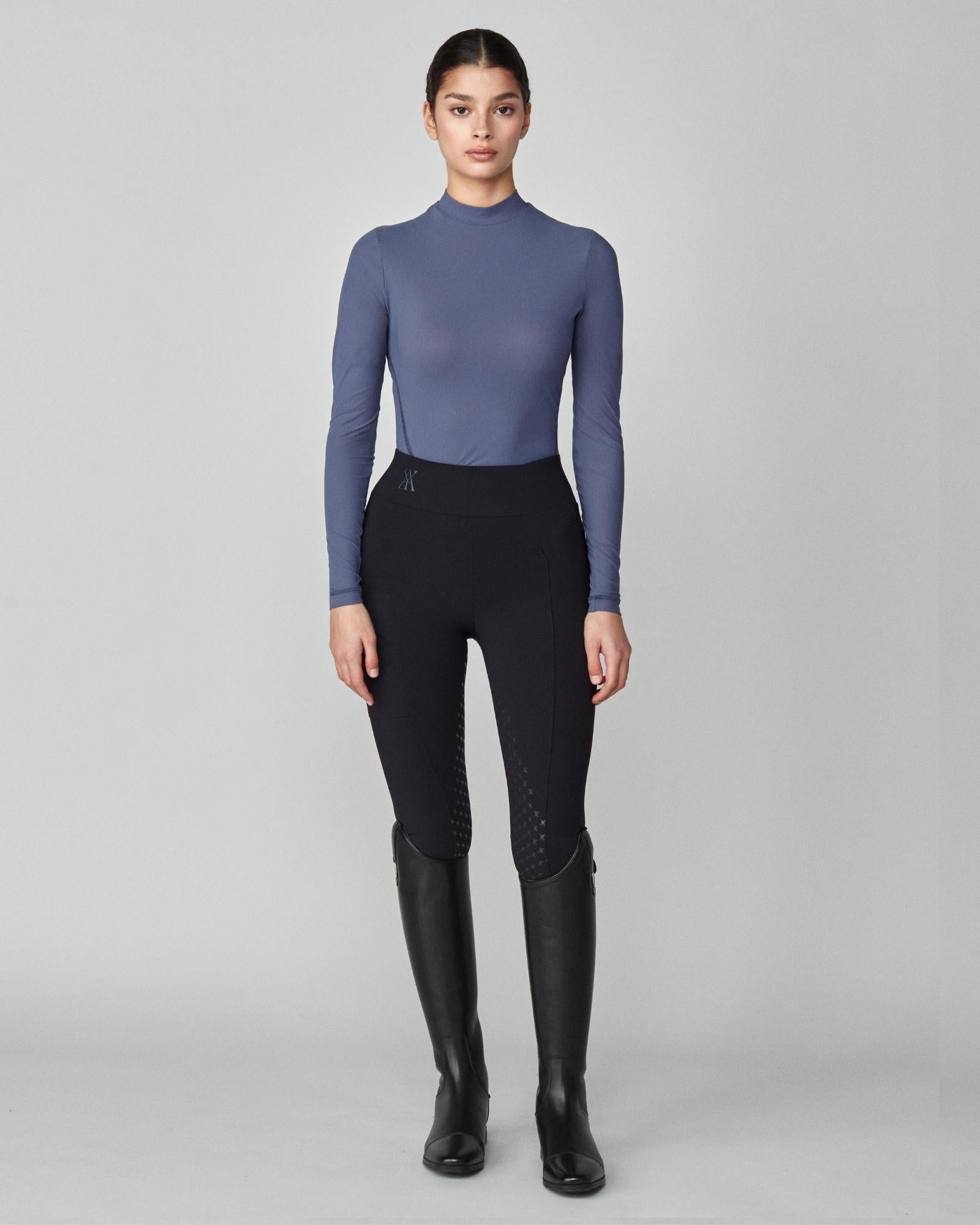 Yagya Lightweight Long Sleeve Slate Blue - Yagya - Equiluxe Tack