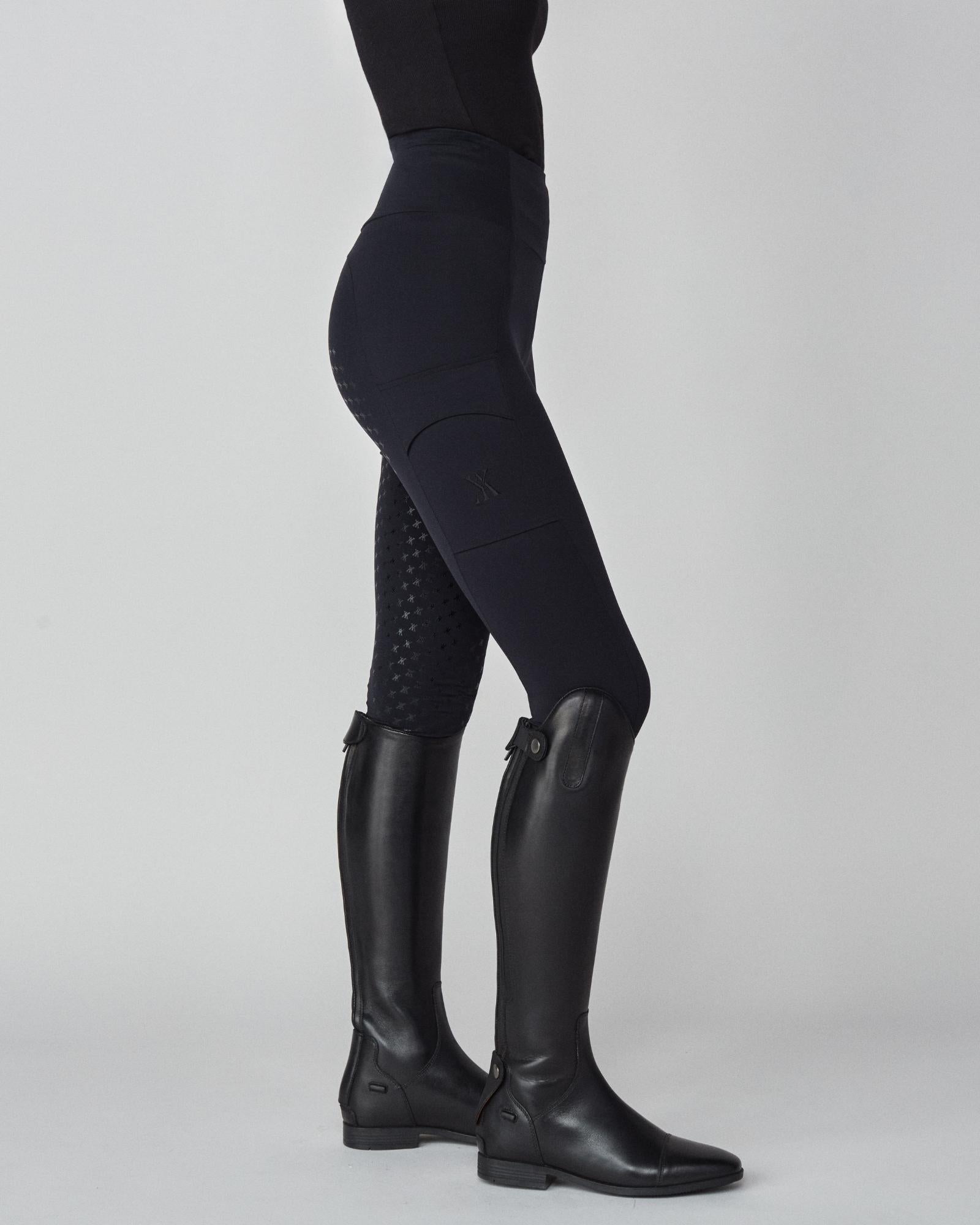 Yagya Lightweight Riding Breeches - Black - Yagya - Equiluxe Tack