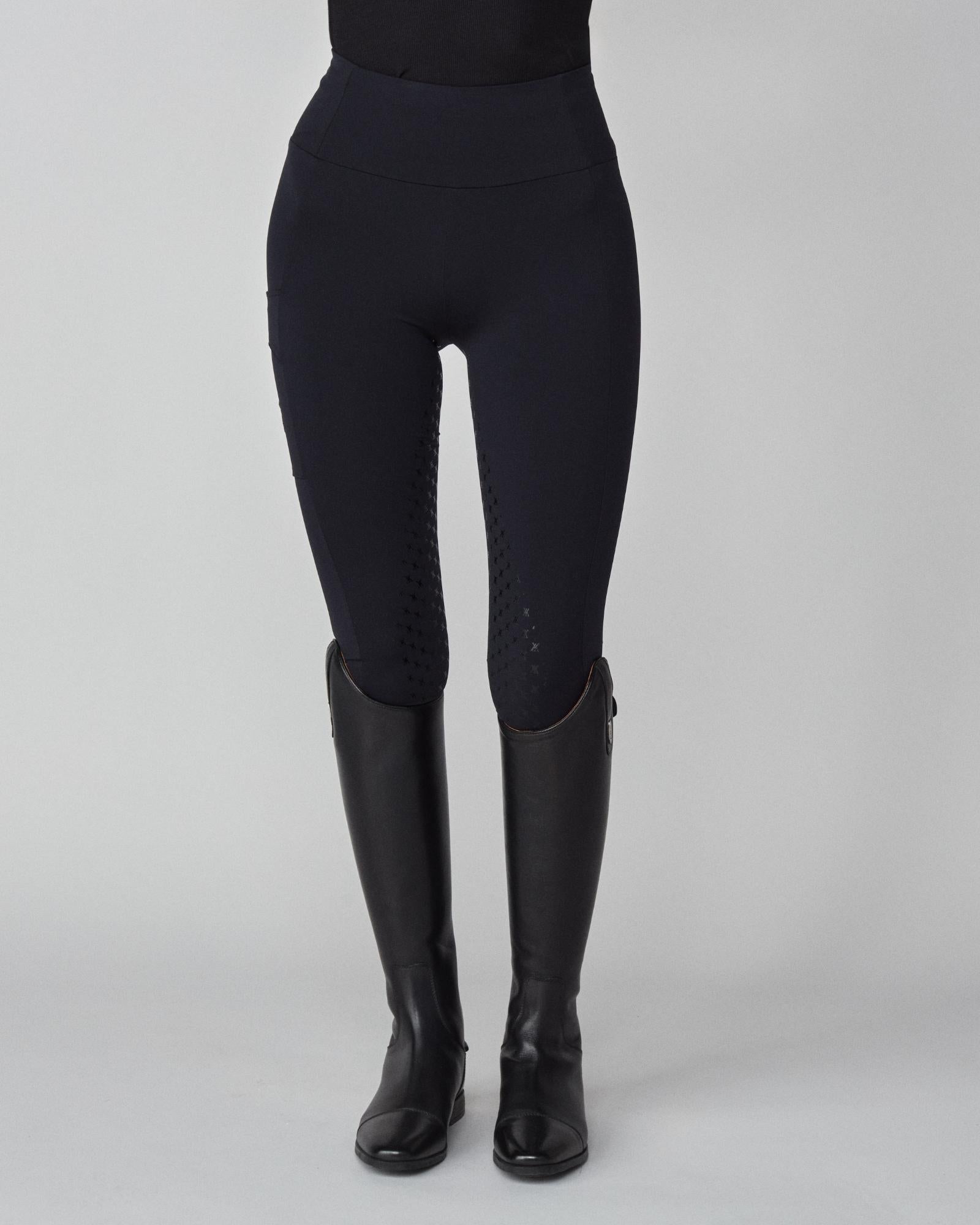Yagya Lightweight Riding Breeches - Black - Yagya - Equiluxe Tack