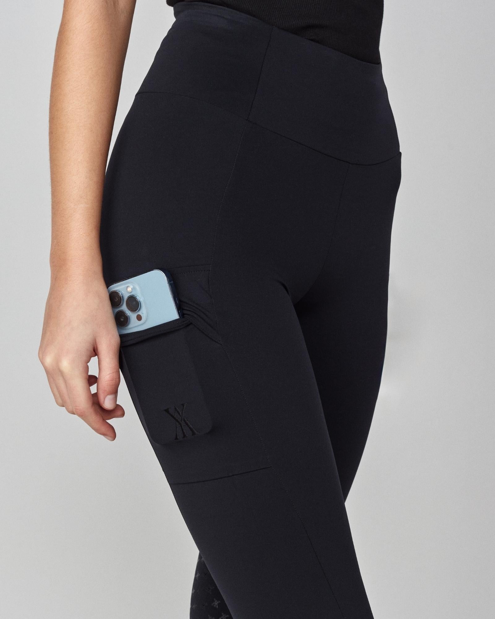 Yagya Lightweight Riding Breeches - Black - Yagya - Equiluxe Tack