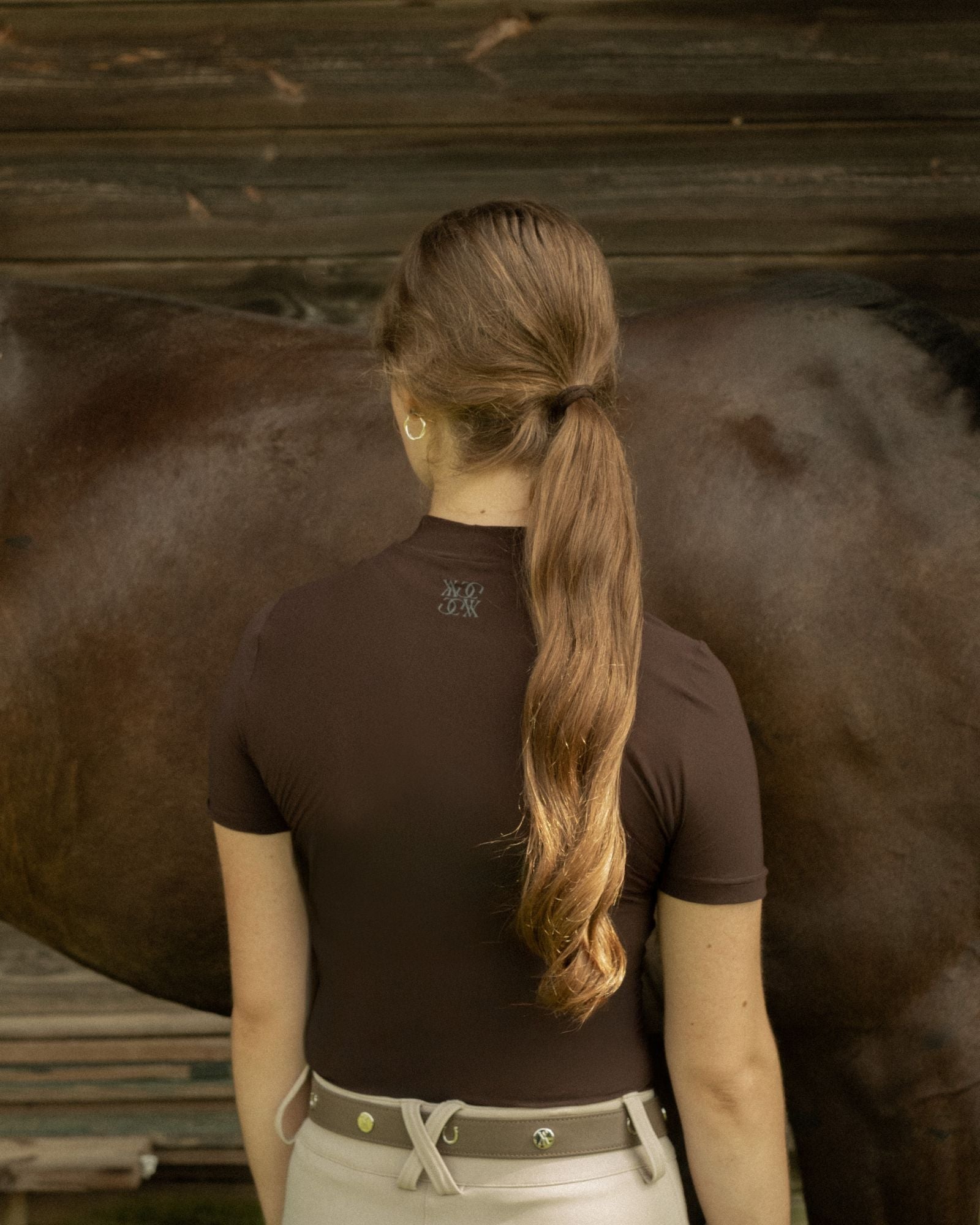 Yagya Lightweight Short Sleeve - Dark Brown - Yagya - Equiluxe Tack