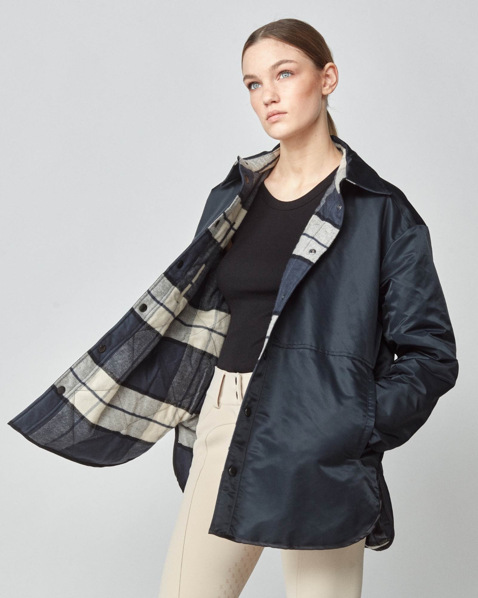 Yagya Padded Stable Jacket Black - Yagya - Equiluxe Tack