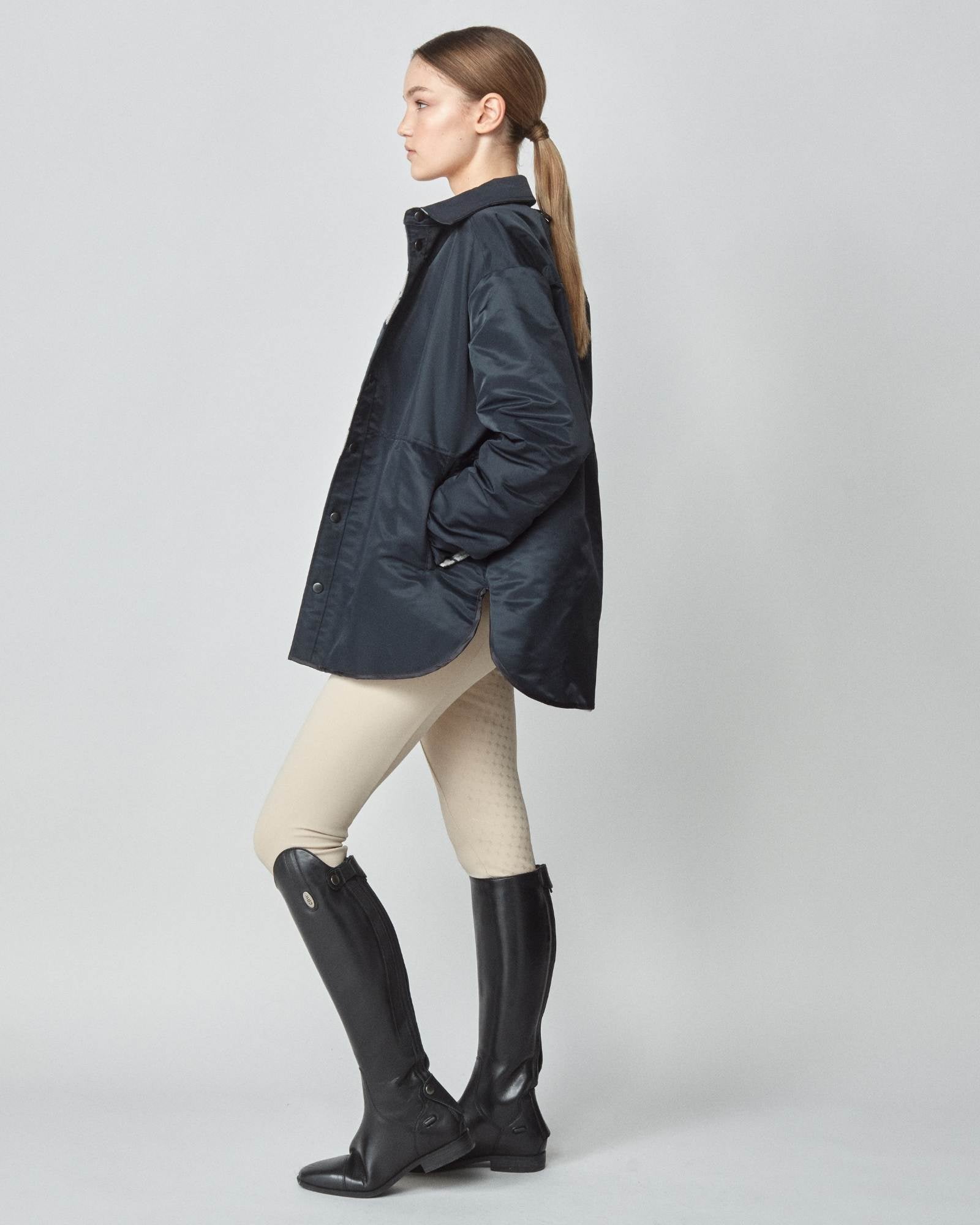 Yagya Padded Stable Jacket Black - Yagya - Equiluxe Tack