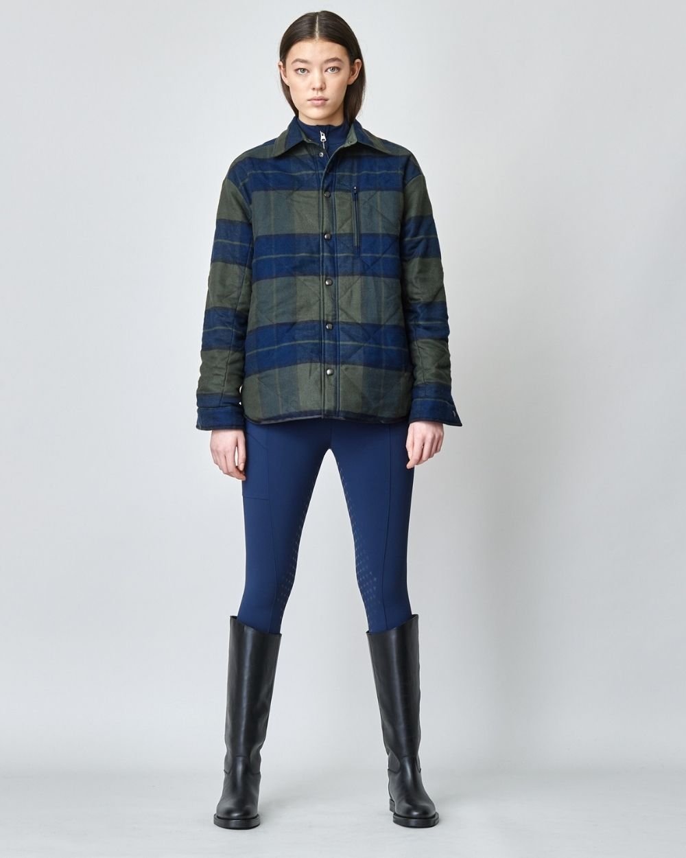 Yagya Padded Stable Jacket Green - Yagya - Equiluxe Tack
