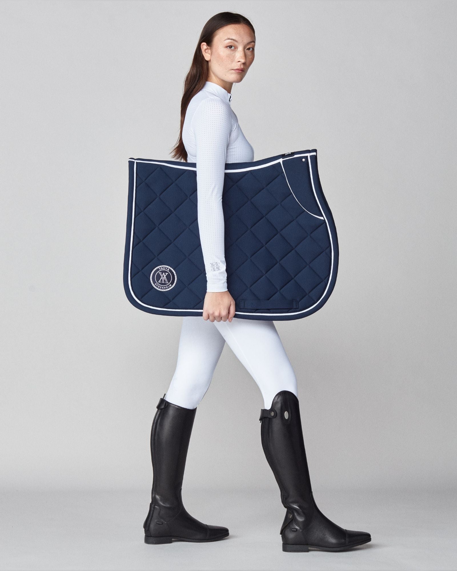Yagya Performance Saddle Pad Navy - Yagya - Equiluxe Tack