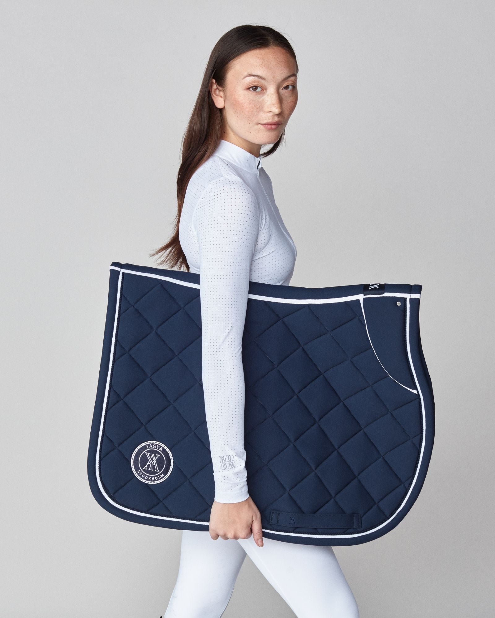 Yagya Performance Saddle Pad Navy - Yagya - Equiluxe Tack