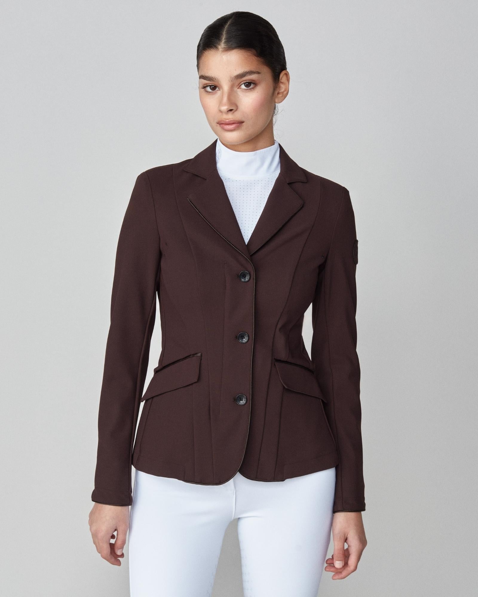 Yagya Performance Show Jacket - Dark Brown - Yagya - Equiluxe Tack