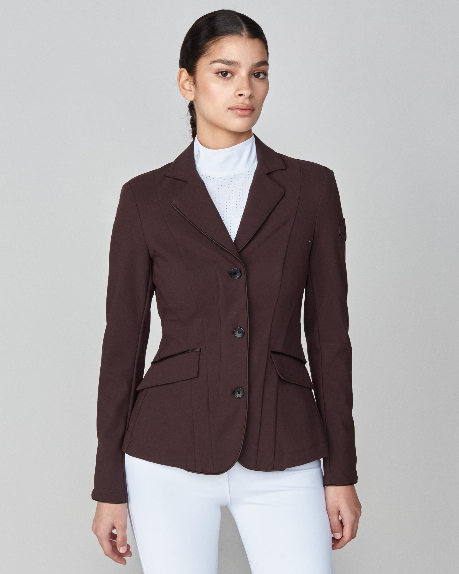Yagya Performance Show Jacket - Dark Brown - Yagya - Equiluxe Tack