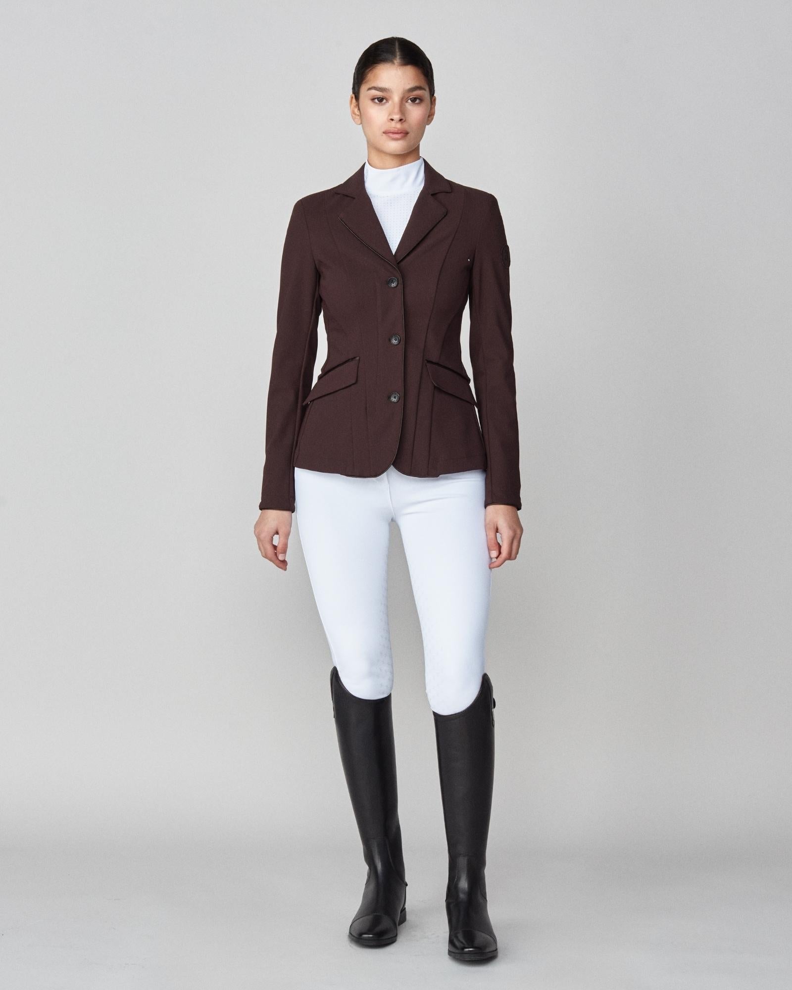 Yagya Performance Show Jacket - Dark Brown - Yagya - Equiluxe Tack