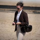 Yagya Performance Show Jacket - Dark Brown - Yagya - Equiluxe Tack
