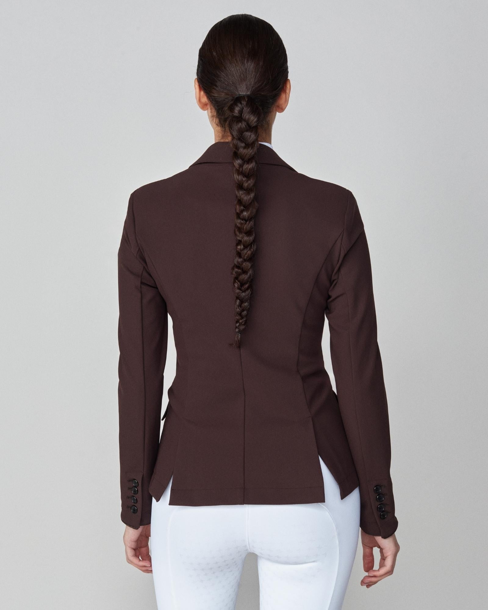 Yagya Performance Show Jacket - Dark Brown - Yagya - Equiluxe Tack