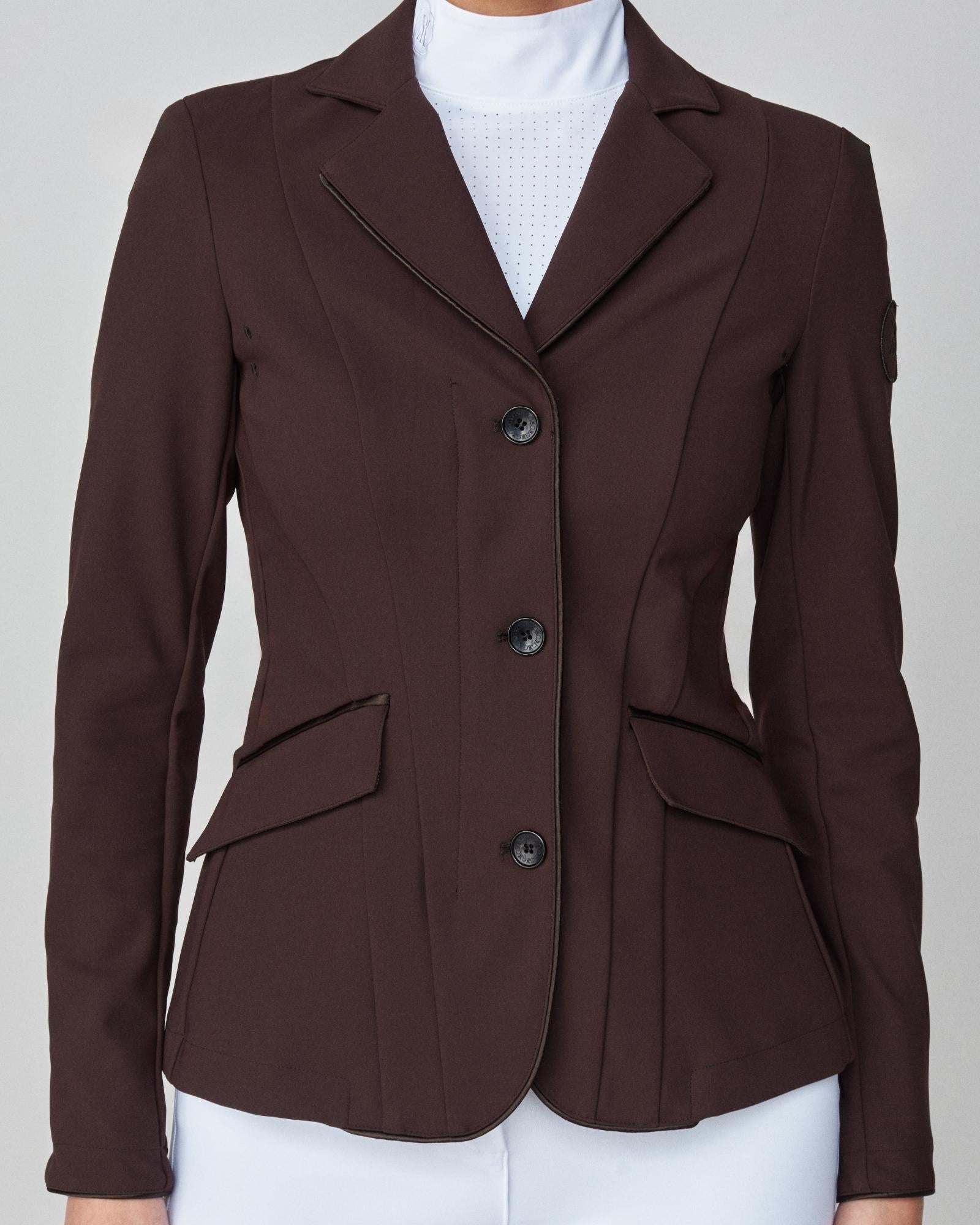 Yagya Performance Show Jacket - Dark Brown - Yagya - Equiluxe Tack