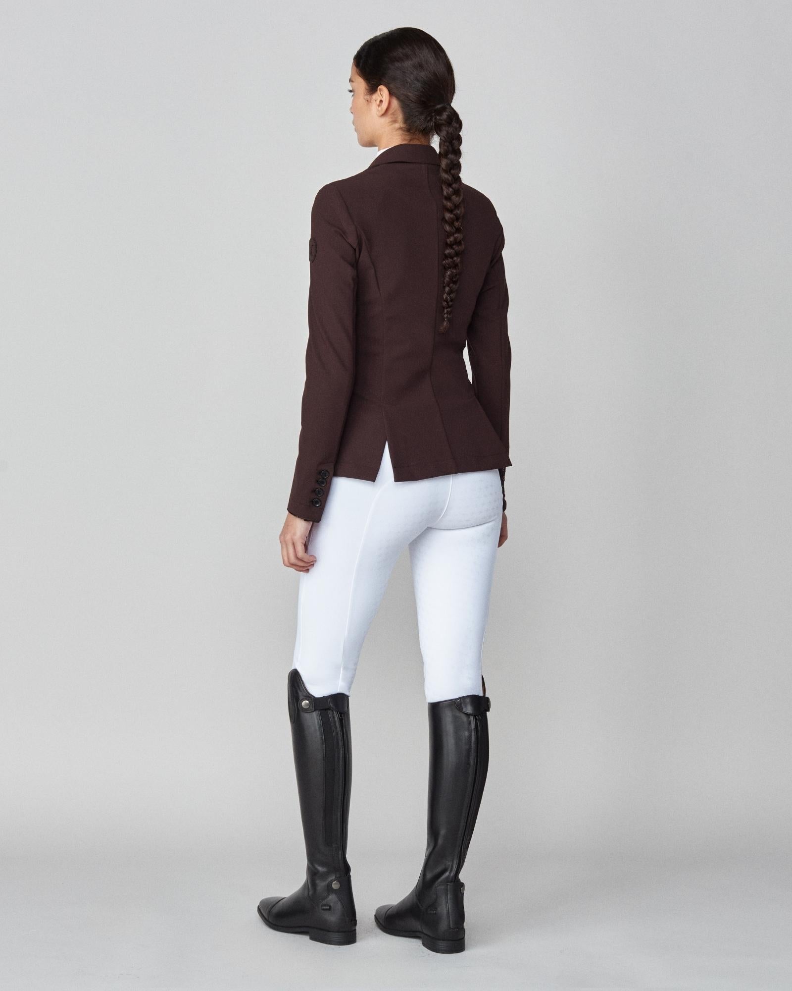 Yagya Performance Show Jacket - Dark Brown - Yagya - Equiluxe Tack