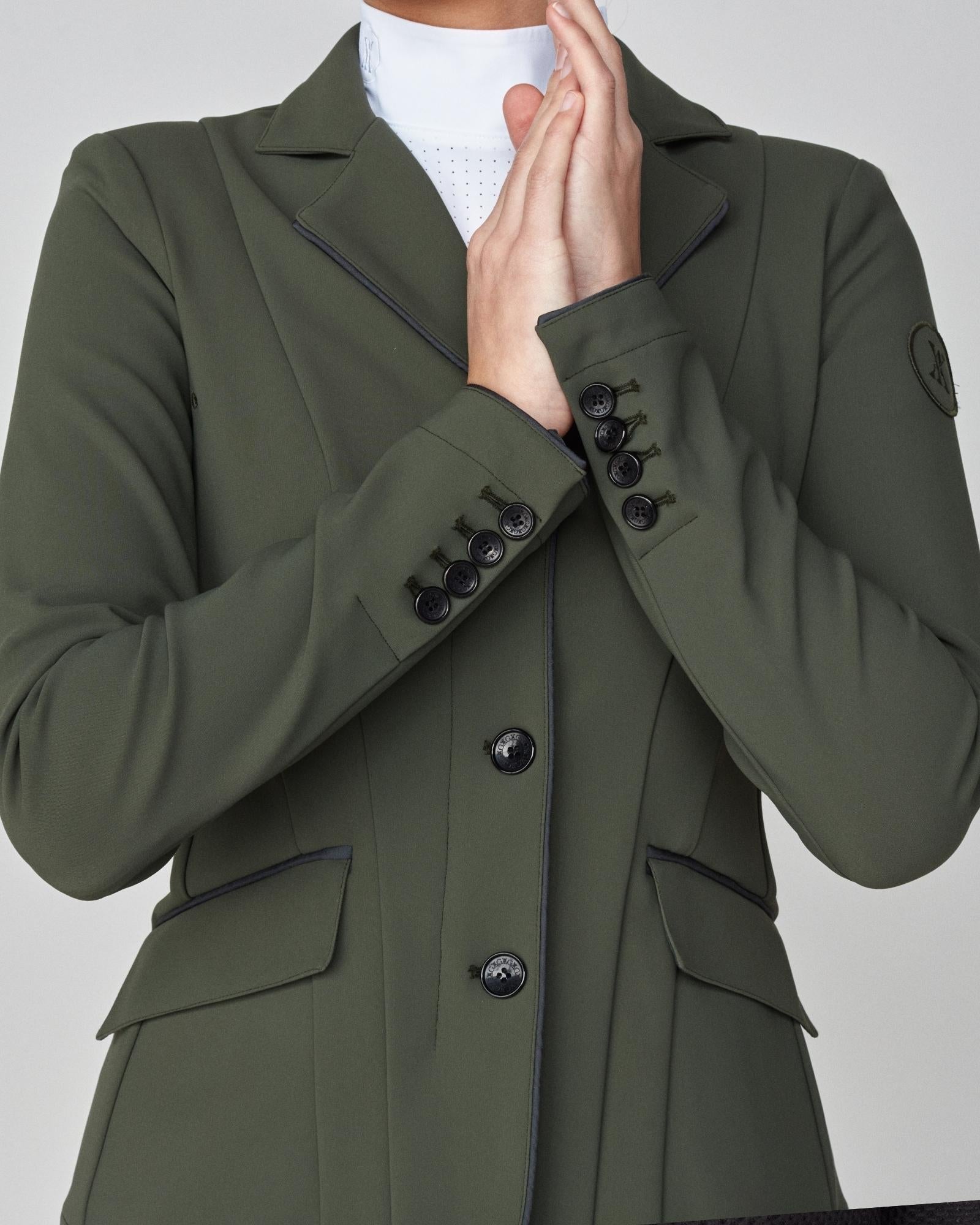 Yagya Performance Show Jacket - Green - Yagya - Equiluxe Tack