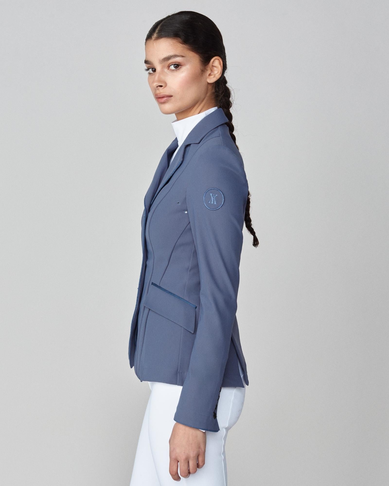 Yagya Performance Show Jacket - Slate Blue - Yagya - Equiluxe Tack
