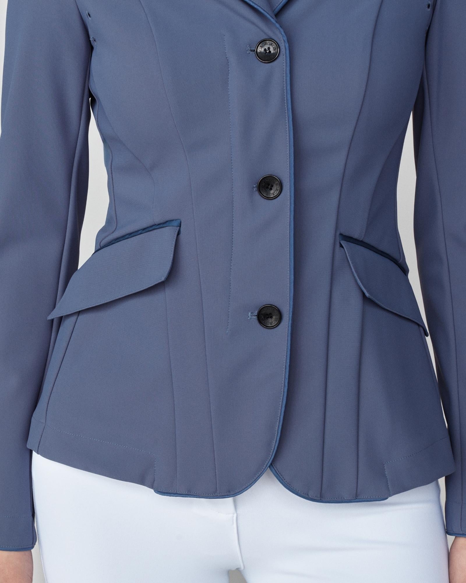 Yagya Performance Show Jacket - Slate Blue - Yagya - Equiluxe Tack