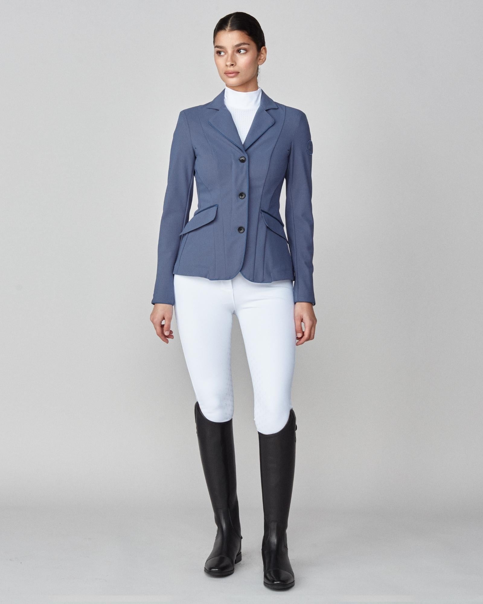 Yagya Performance Show Jacket - Slate Blue - Yagya - Equiluxe Tack