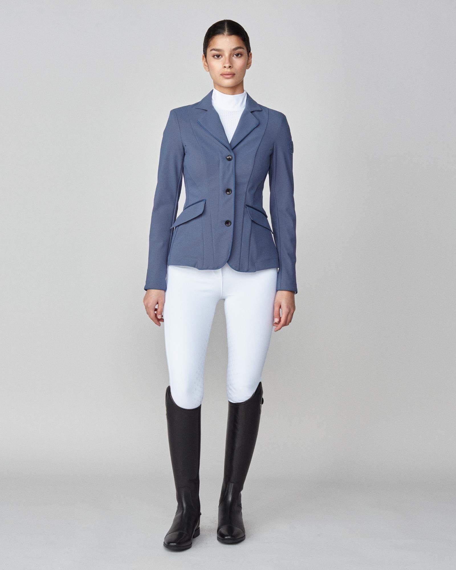 Yagya Performance Show Jacket - Slate Blue - Yagya - Equiluxe Tack