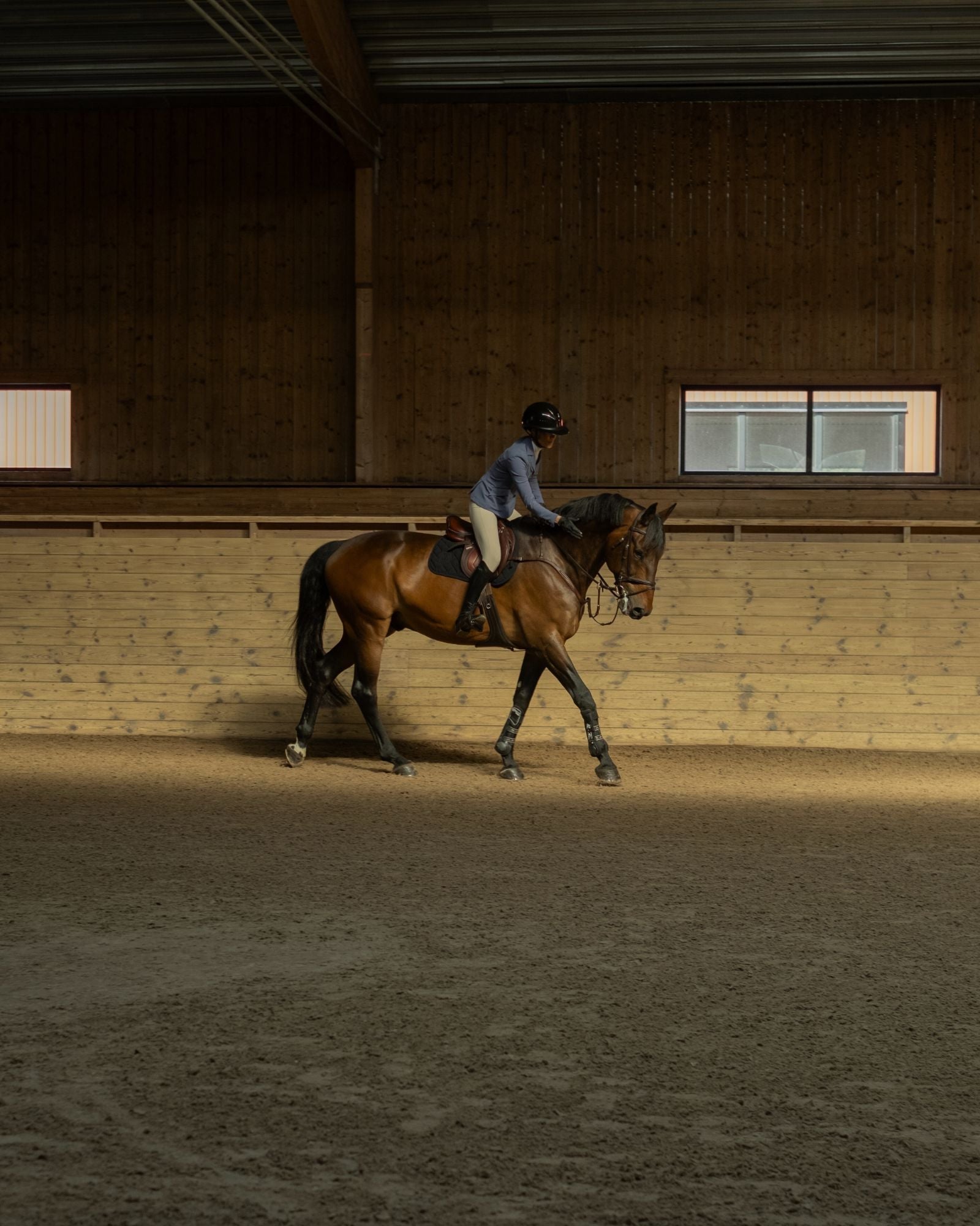 Yagya Performance Show Jacket - Slate Blue - Yagya - Equiluxe Tack