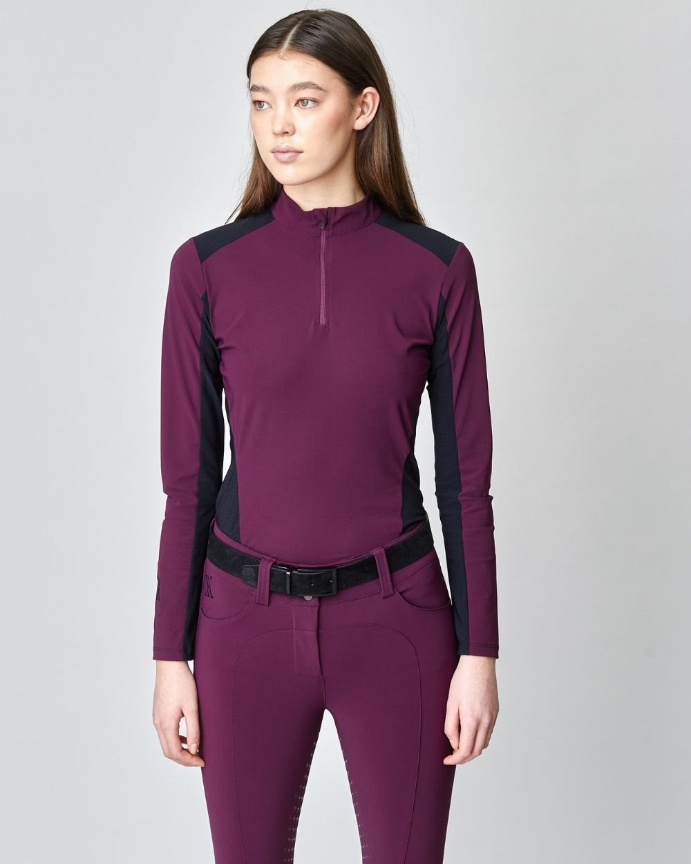 Yagya Performance Sun Shirt Burgundy - Yagya - Equiluxe Tack